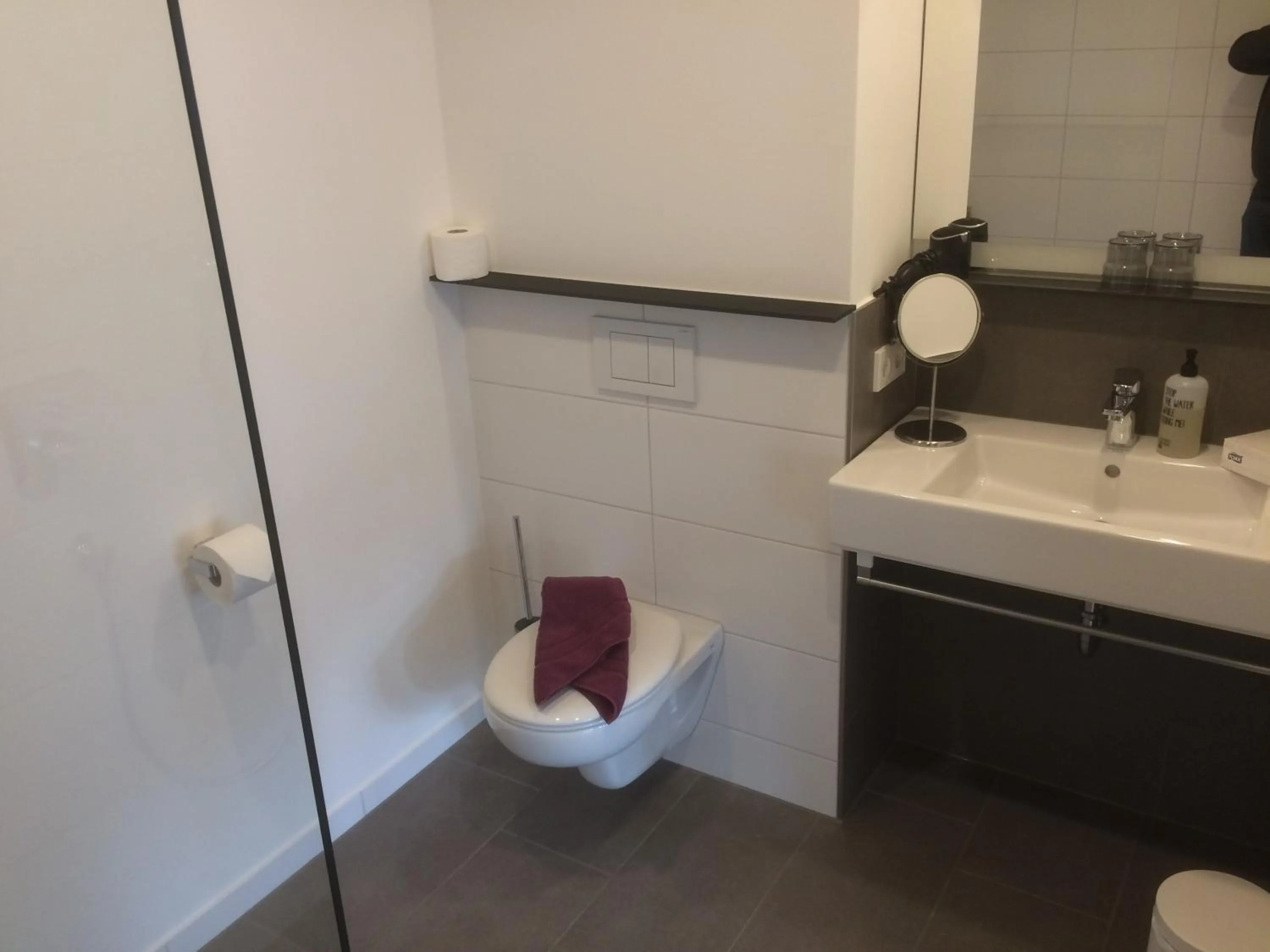 Bathroom in Zum Hirschen - hotel & gasthaus beim stöckeler