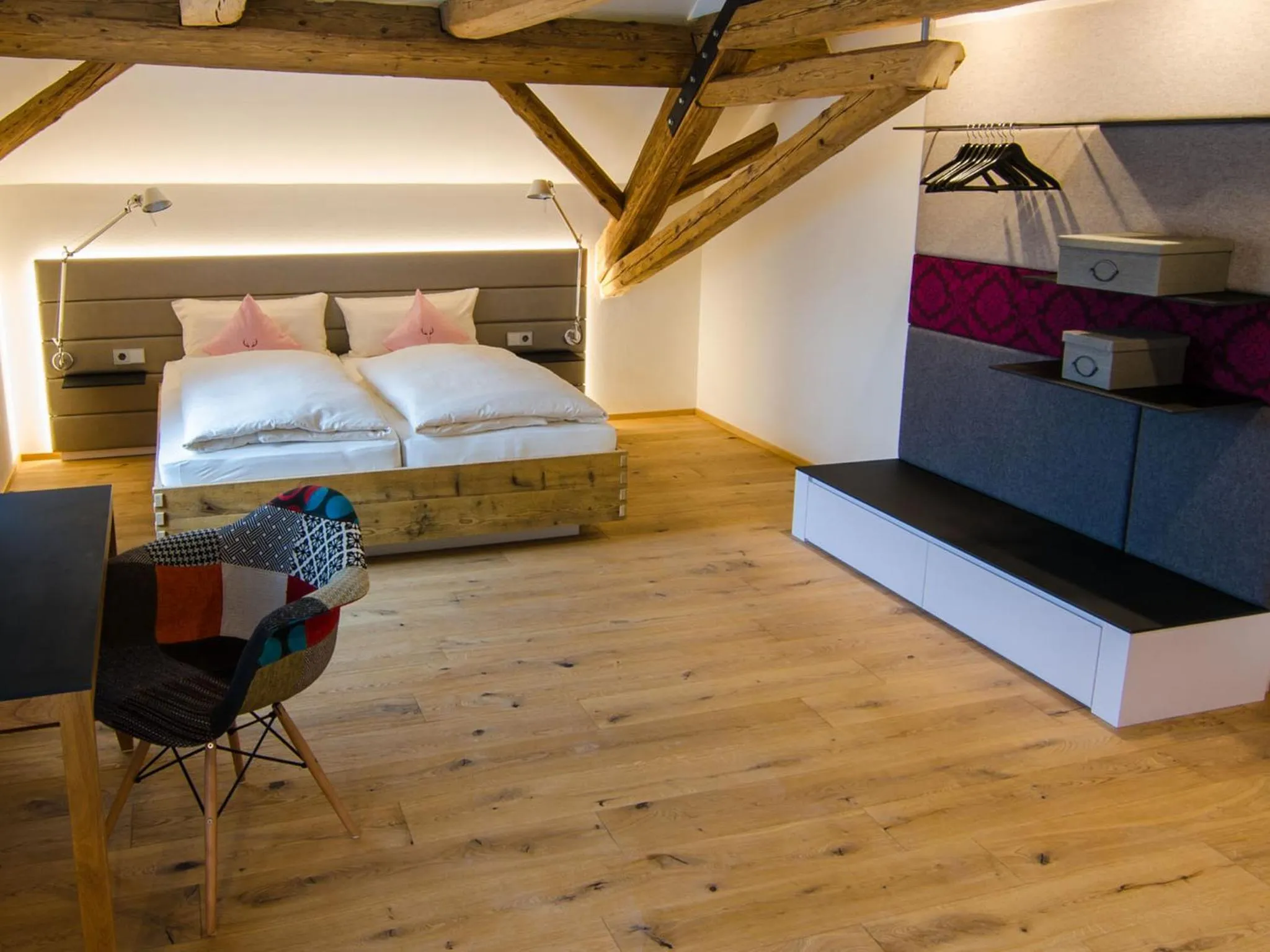 Bedroom, Bed in Zum Hirschen - hotel & gasthaus beim stöckeler