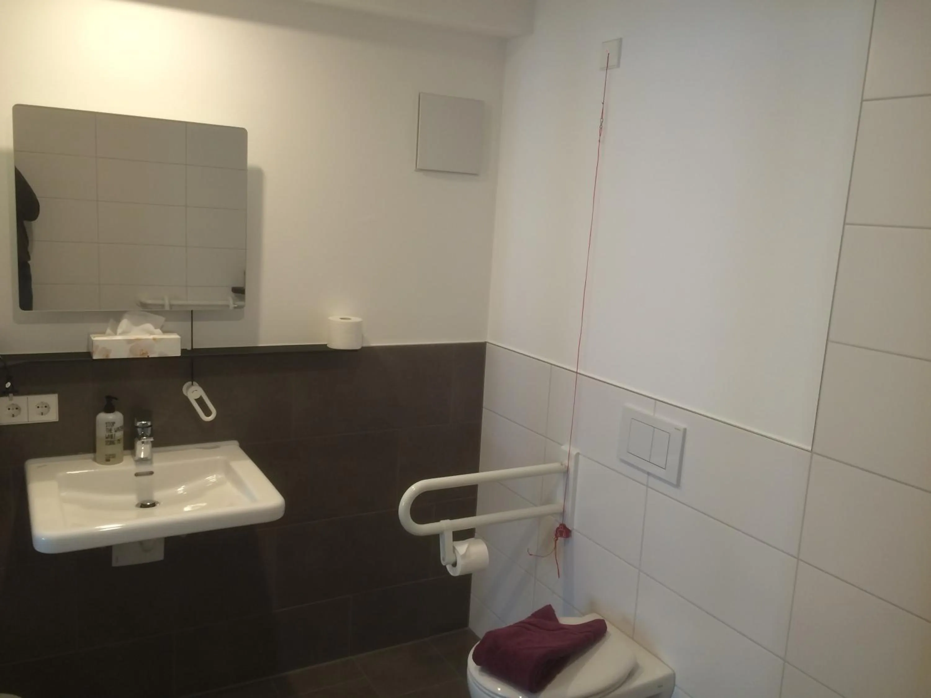 Bathroom in Zum Hirschen - hotel & gasthaus beim stöckeler