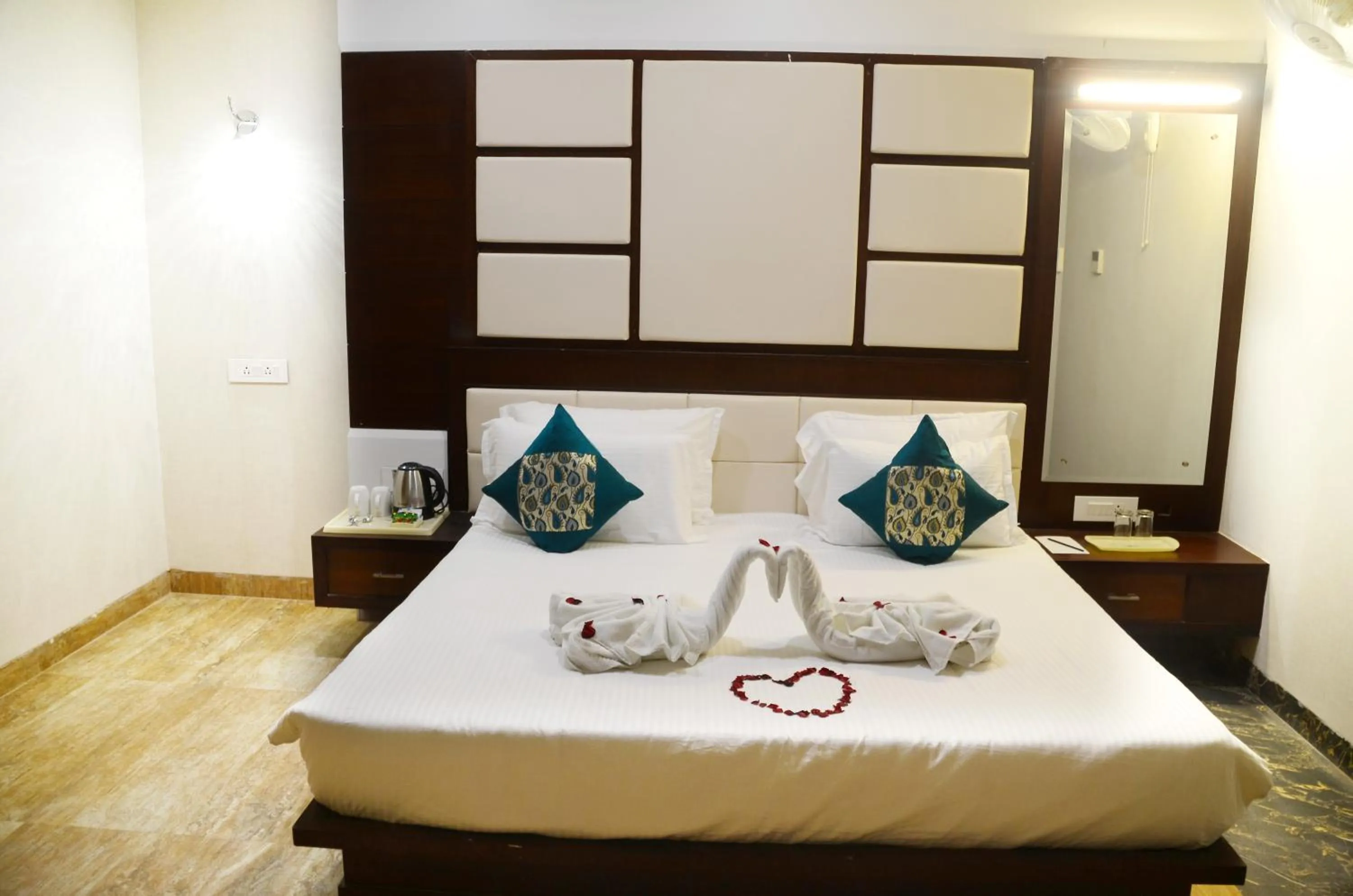 Bedroom in The Land Mark