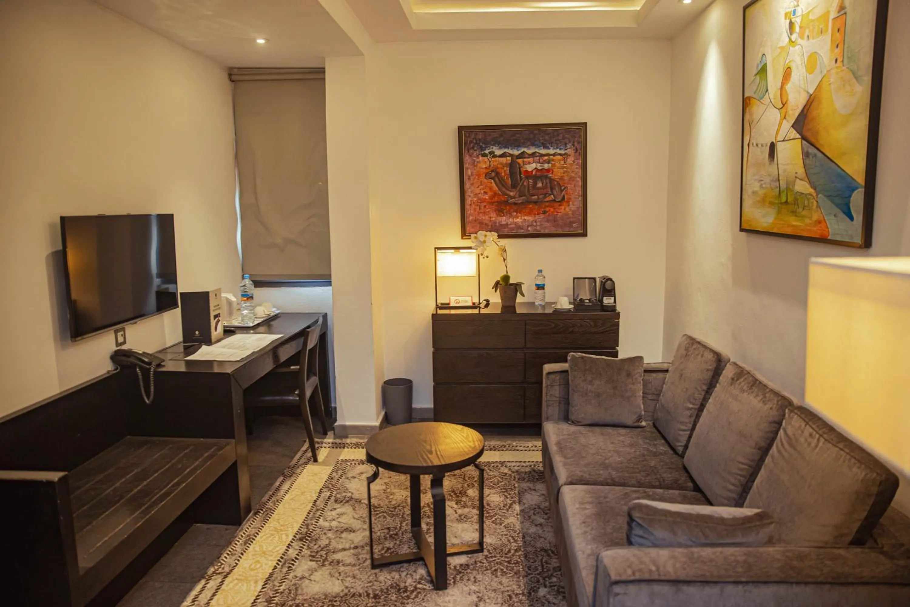 Communal lounge/ TV room in Azalaï Hôtel Nouakchott