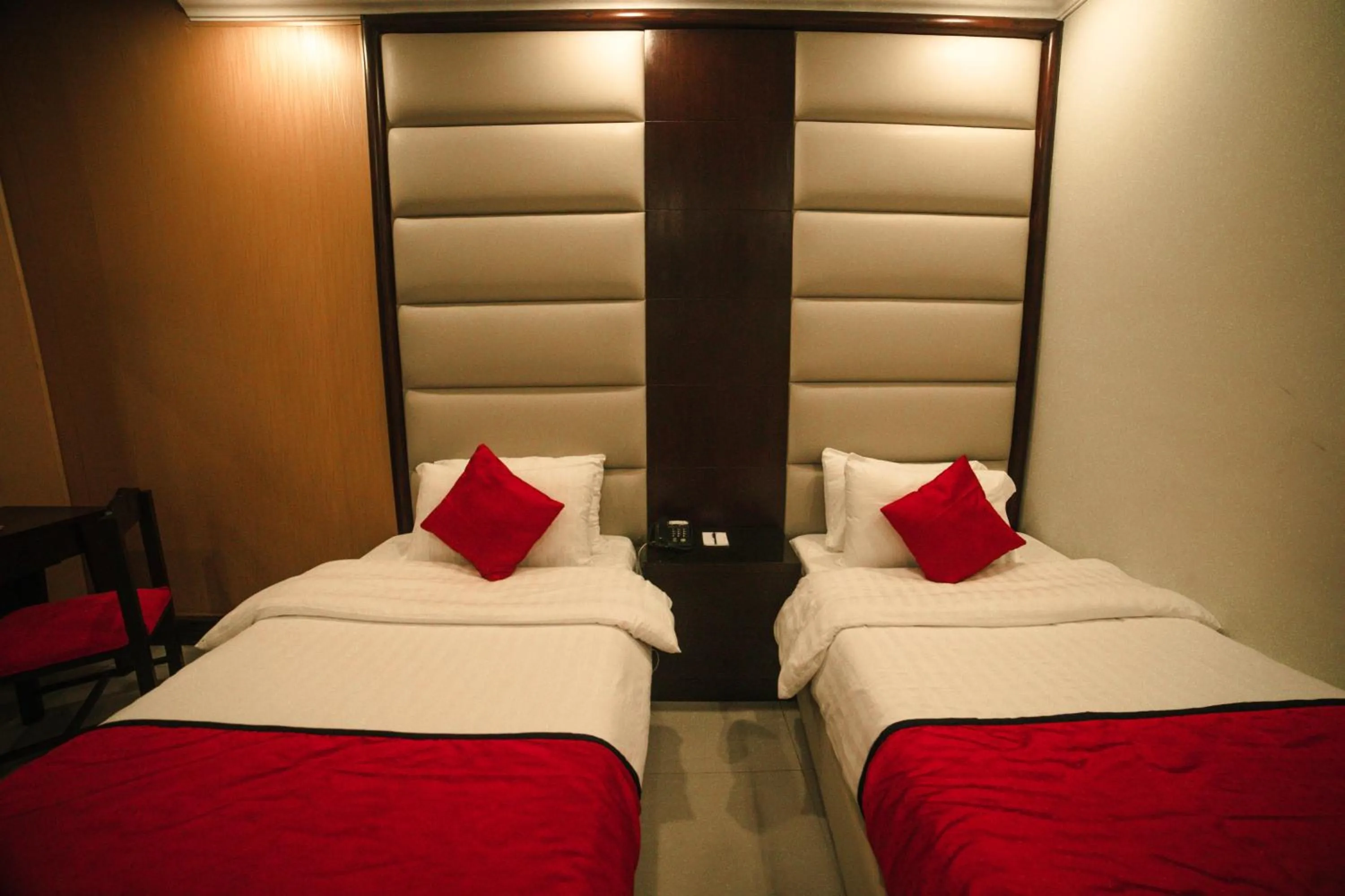 Bed in Shangrila Hotels and Resort