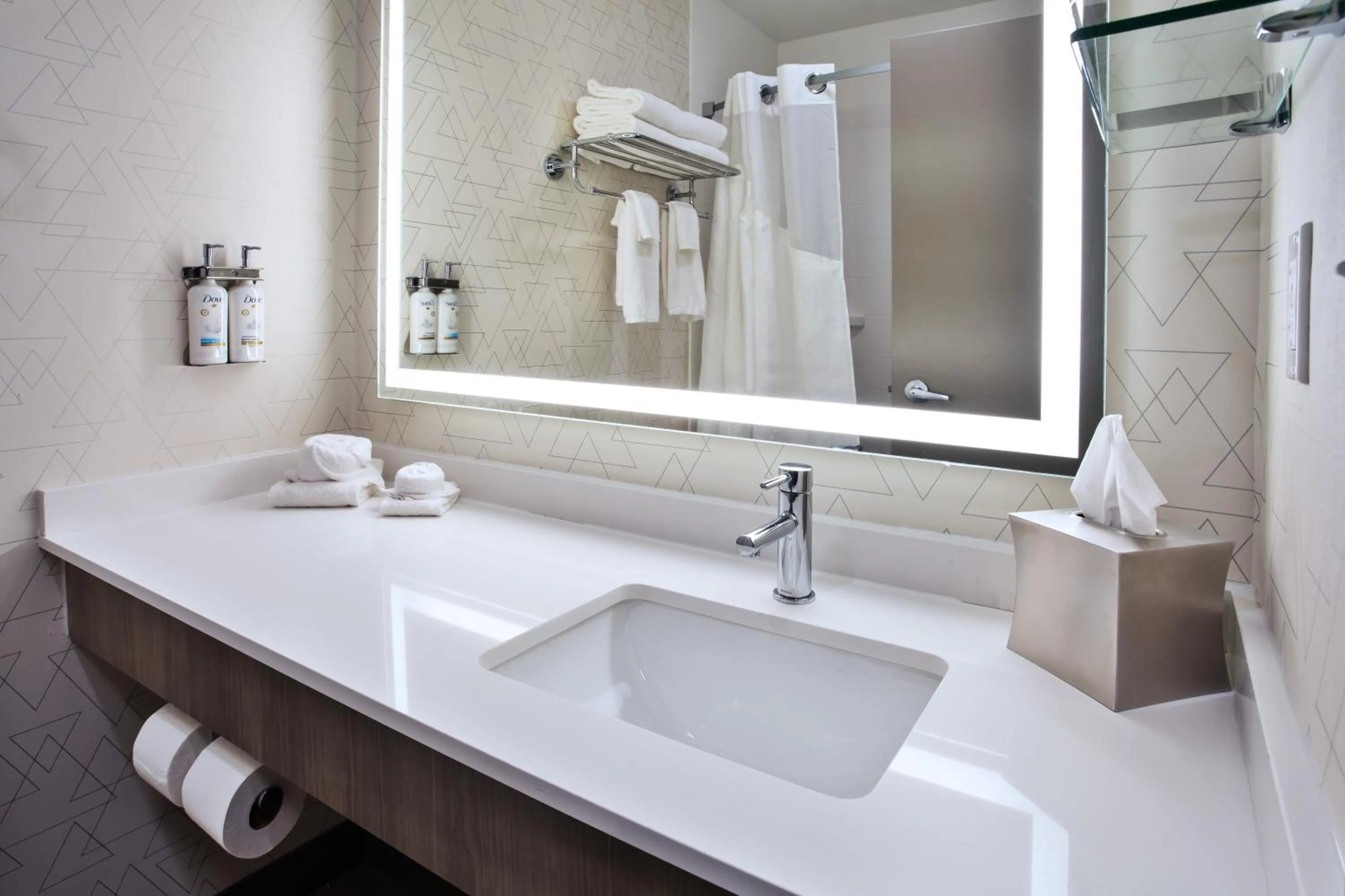 Bathroom in Holiday Inn Express Kitty Hawk - Outer Banks by IHG