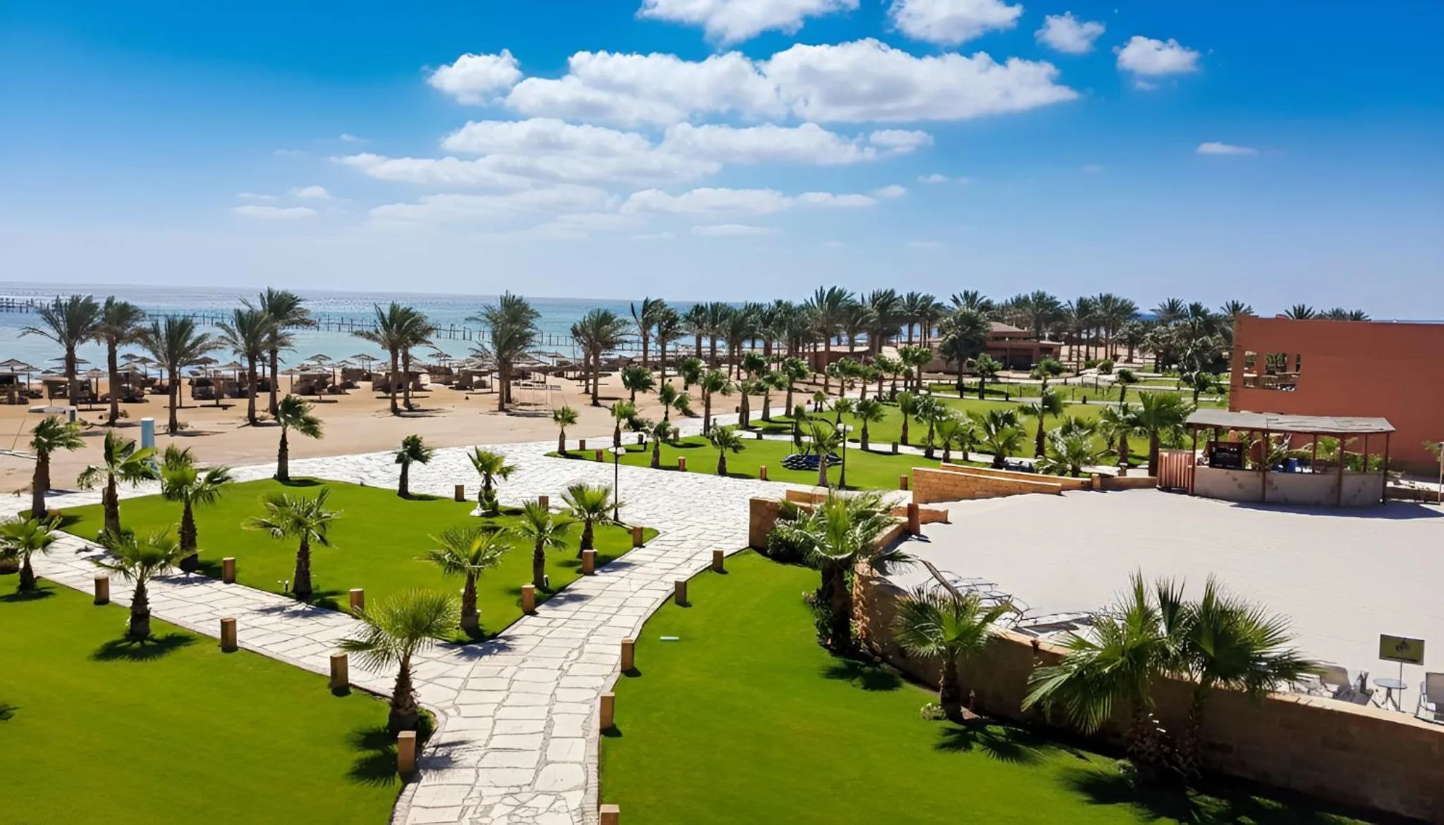 Beach in Casa Mare Resort - ex, Royal Tulip Beach Resort