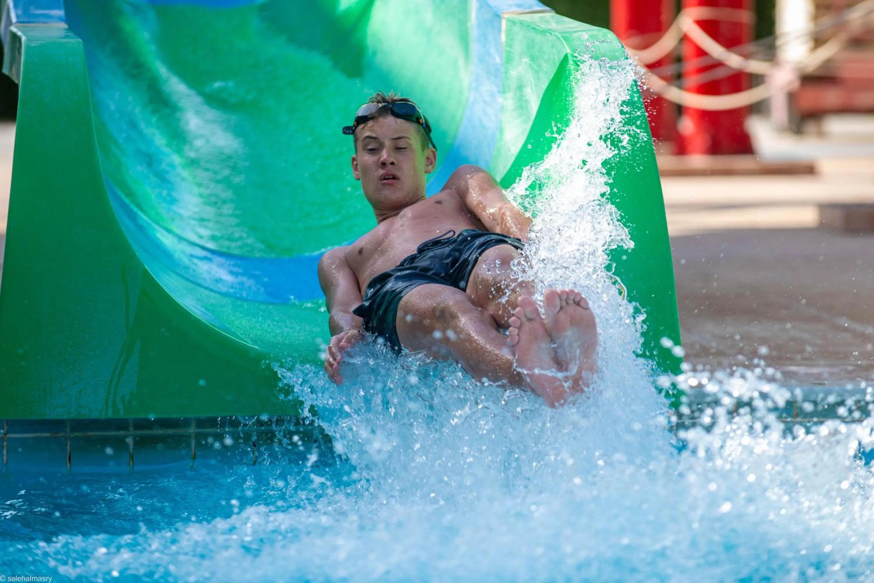 Aqua park in Casa Mare Resort - ex, Royal Tulip Beach Resort