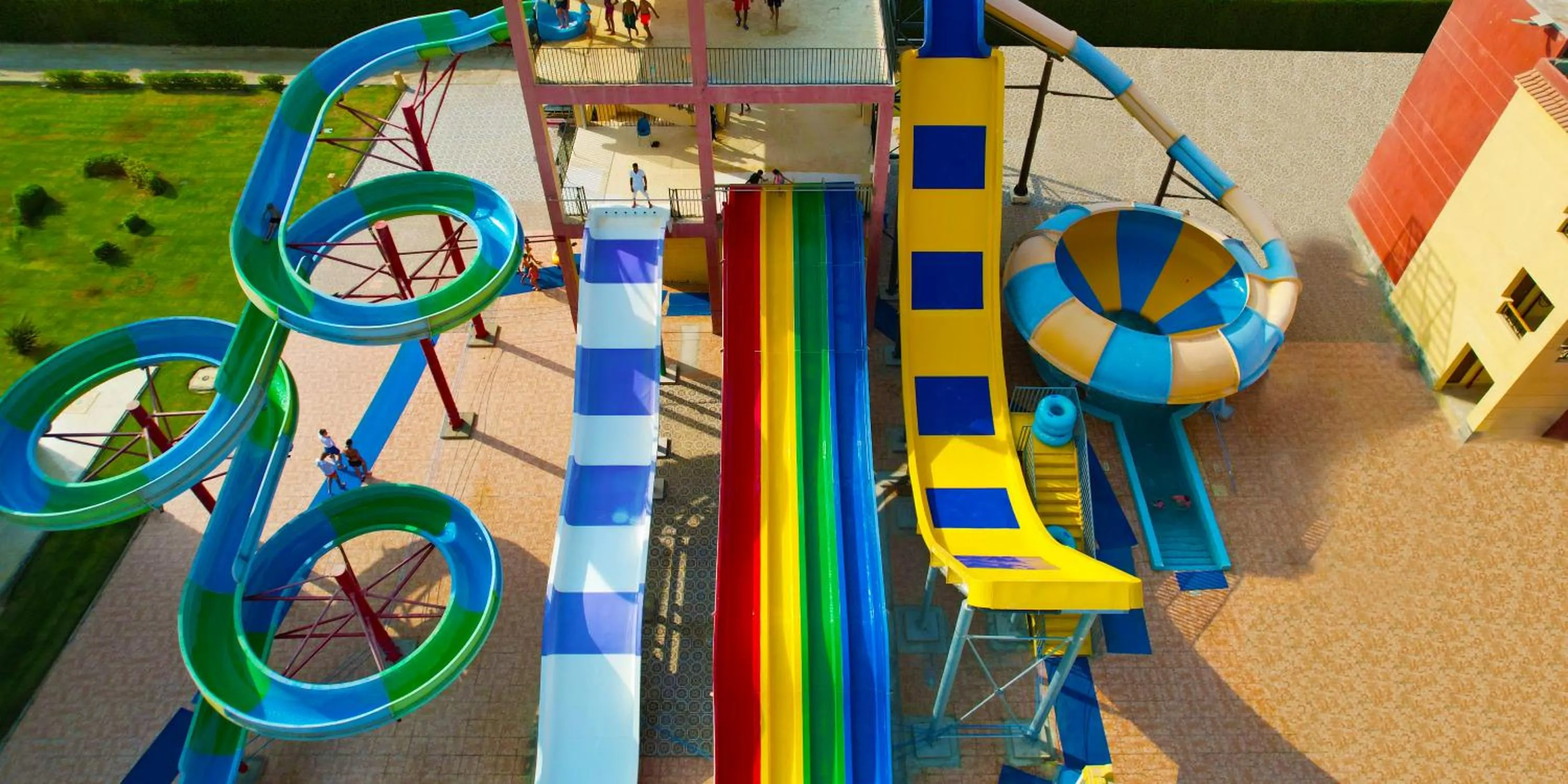 Aqua park in Casa Mare Resort - ex, Royal Tulip Beach Resort