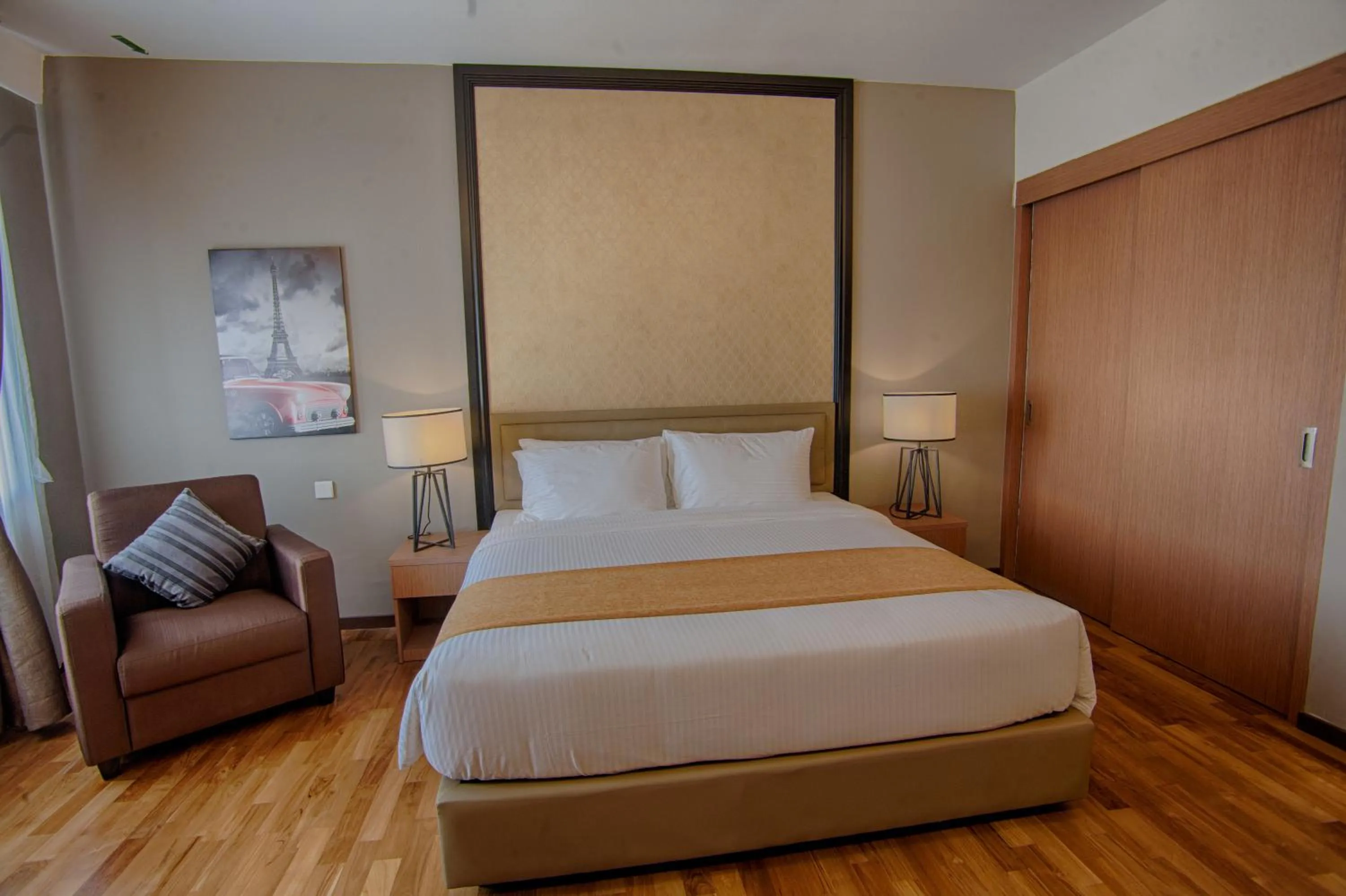 Photo of the whole room, Bed in Millesime Hotel Johor Bahru