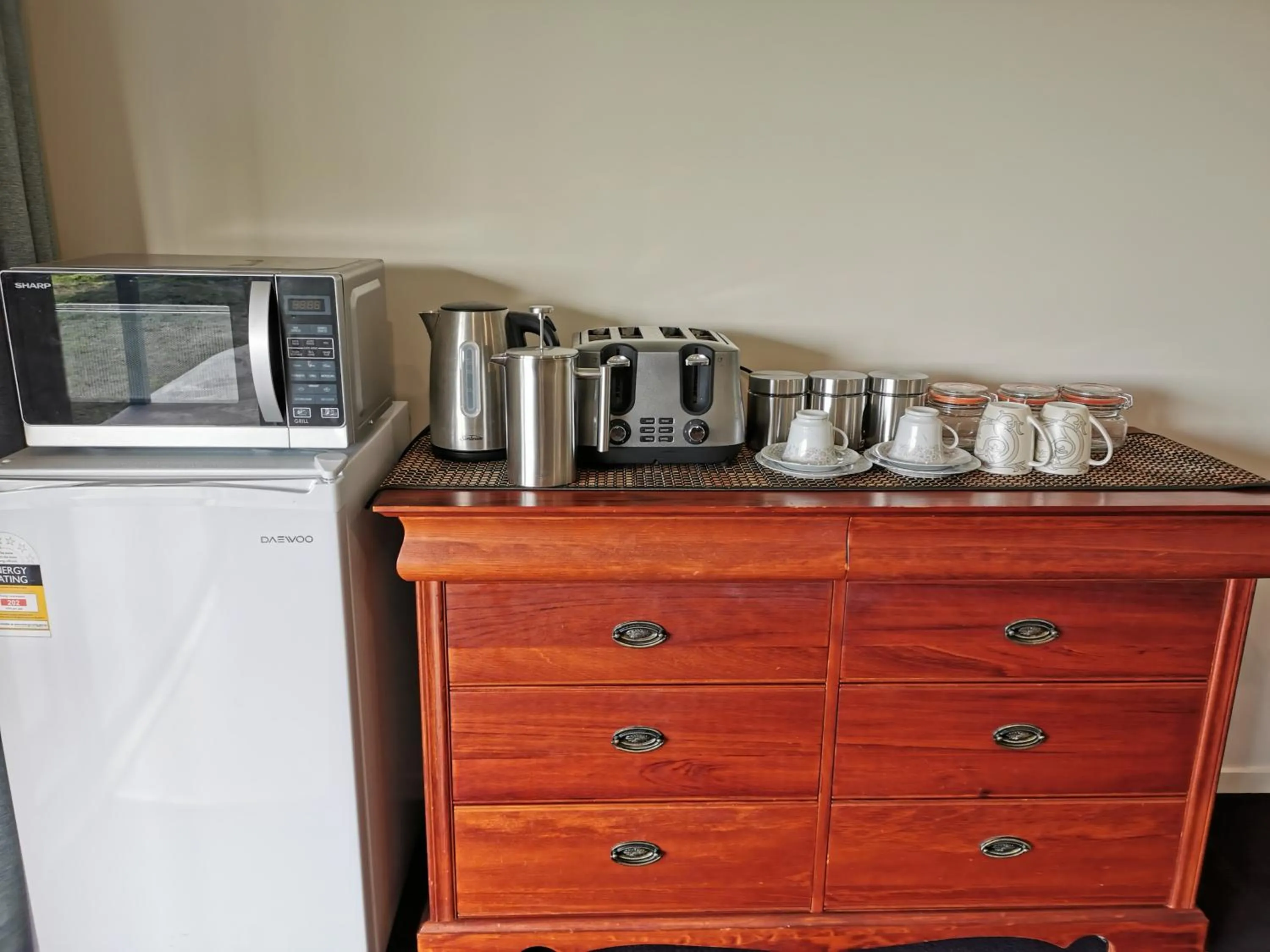 Coffee/tea facilities in Homestead B&B Cambridge