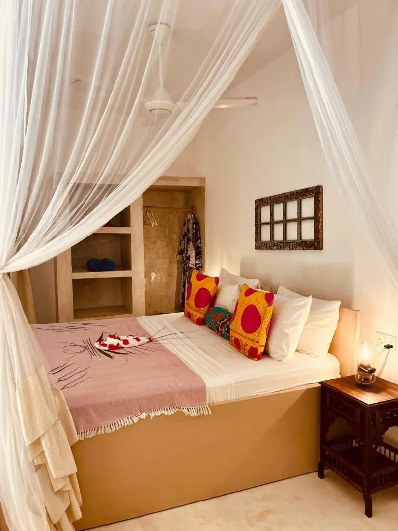 Bed in Sharazad Boutique Hotel
