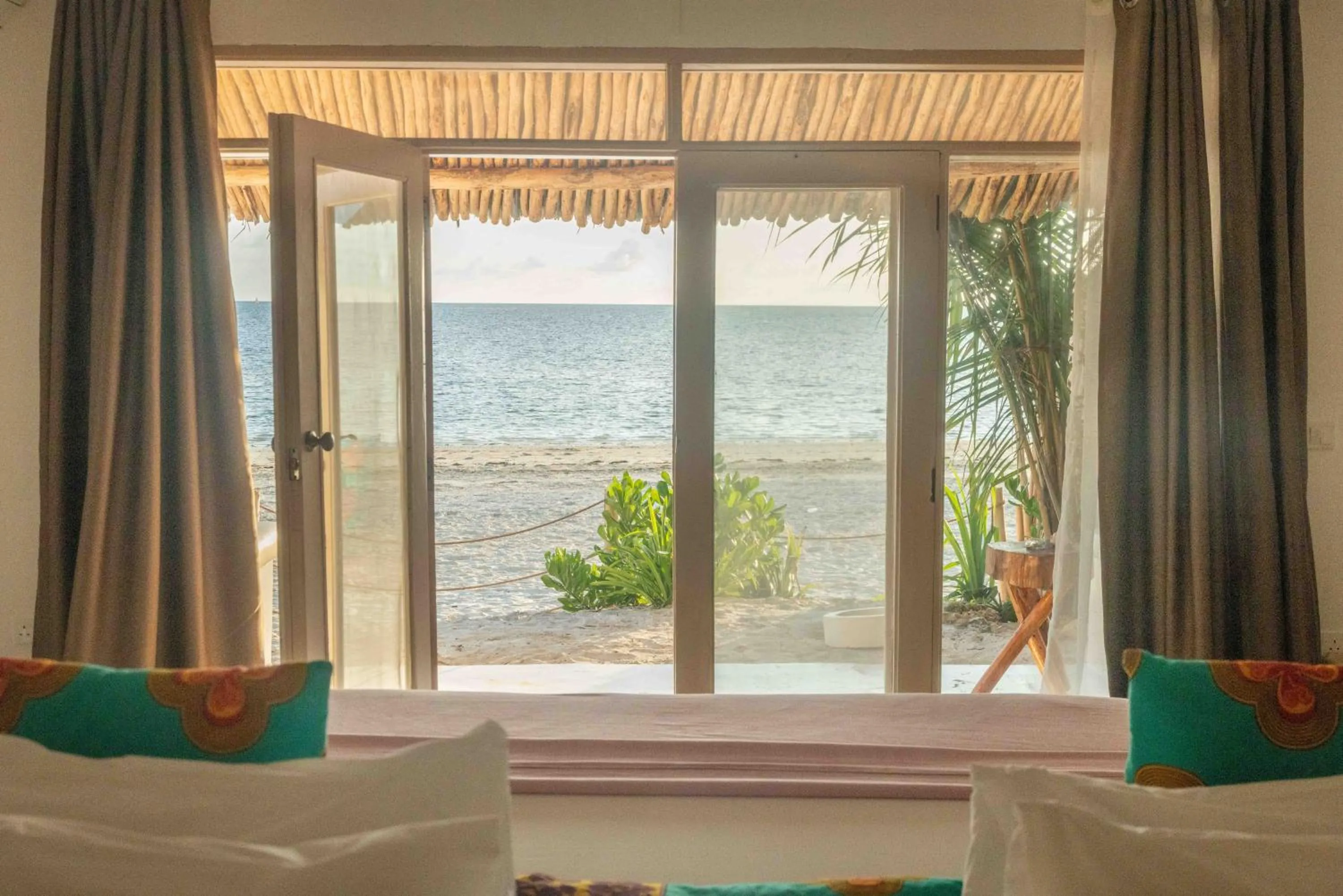 Bed in Sharazad Boutique Hotel