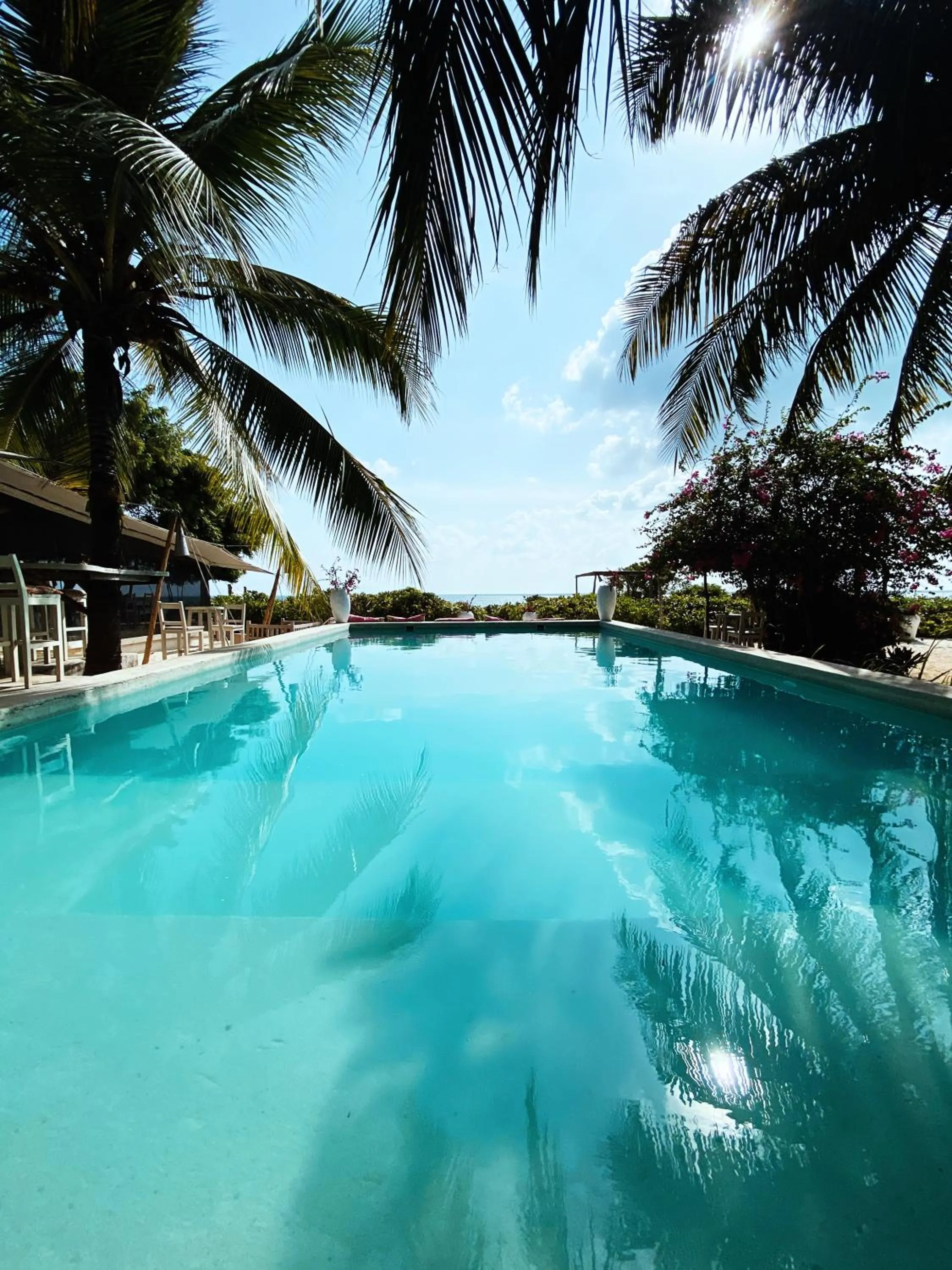 Swimming pool in Sharazad Boutique Hotel