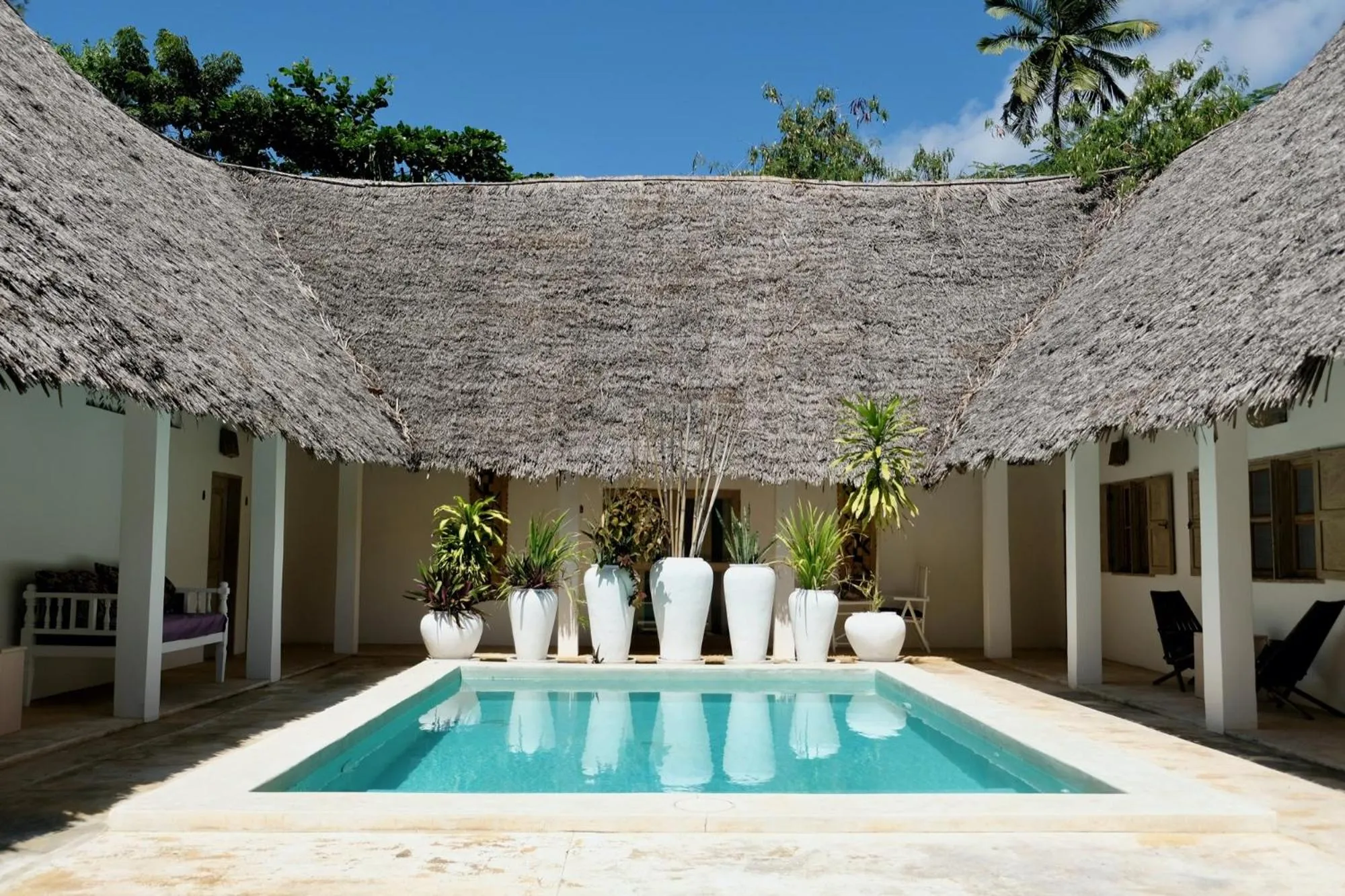 Swimming pool in Sharazad Boutique Hotel