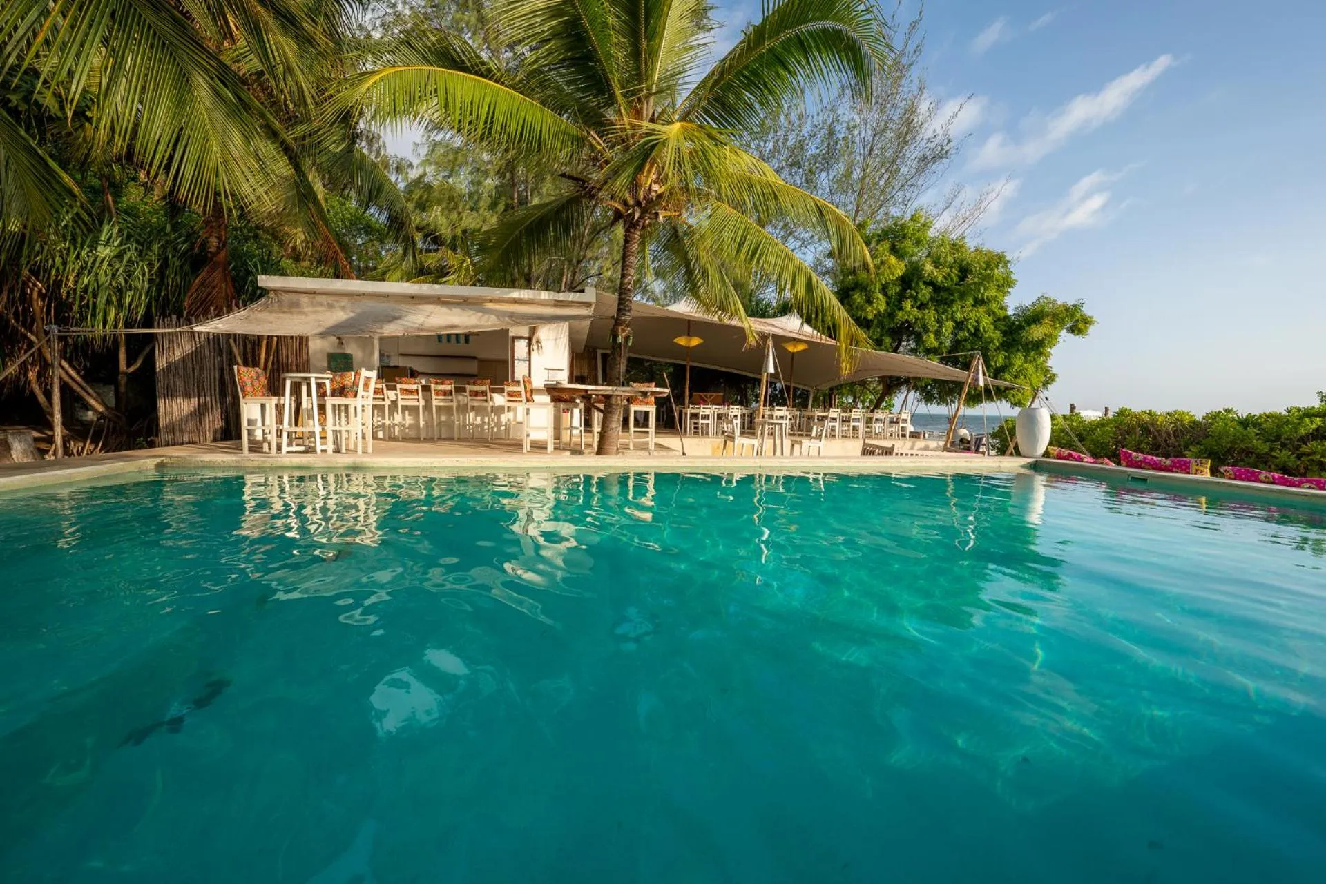 Swimming pool in Sharazad Boutique Hotel