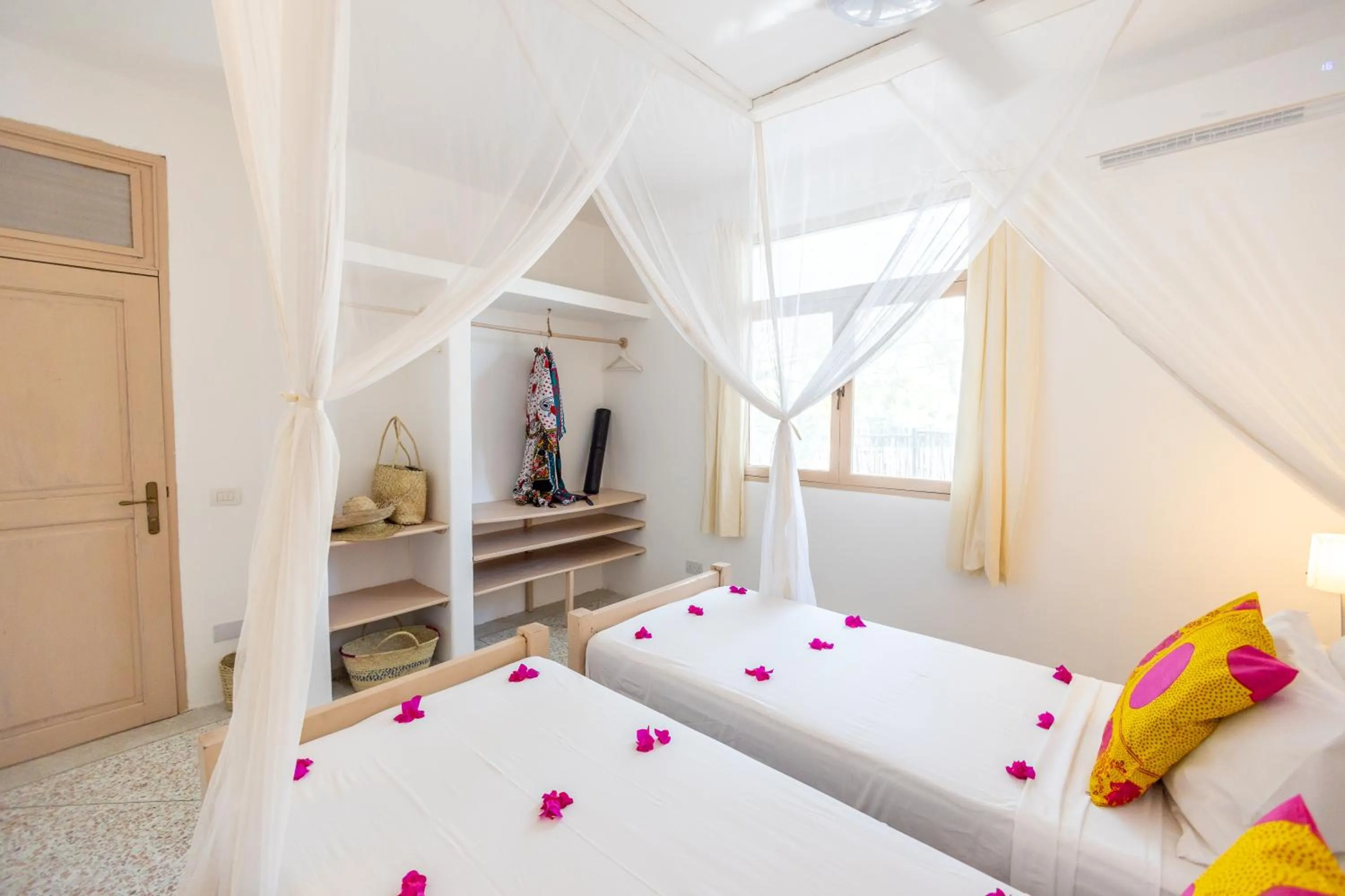 Bed in Sharazad Boutique Hotel