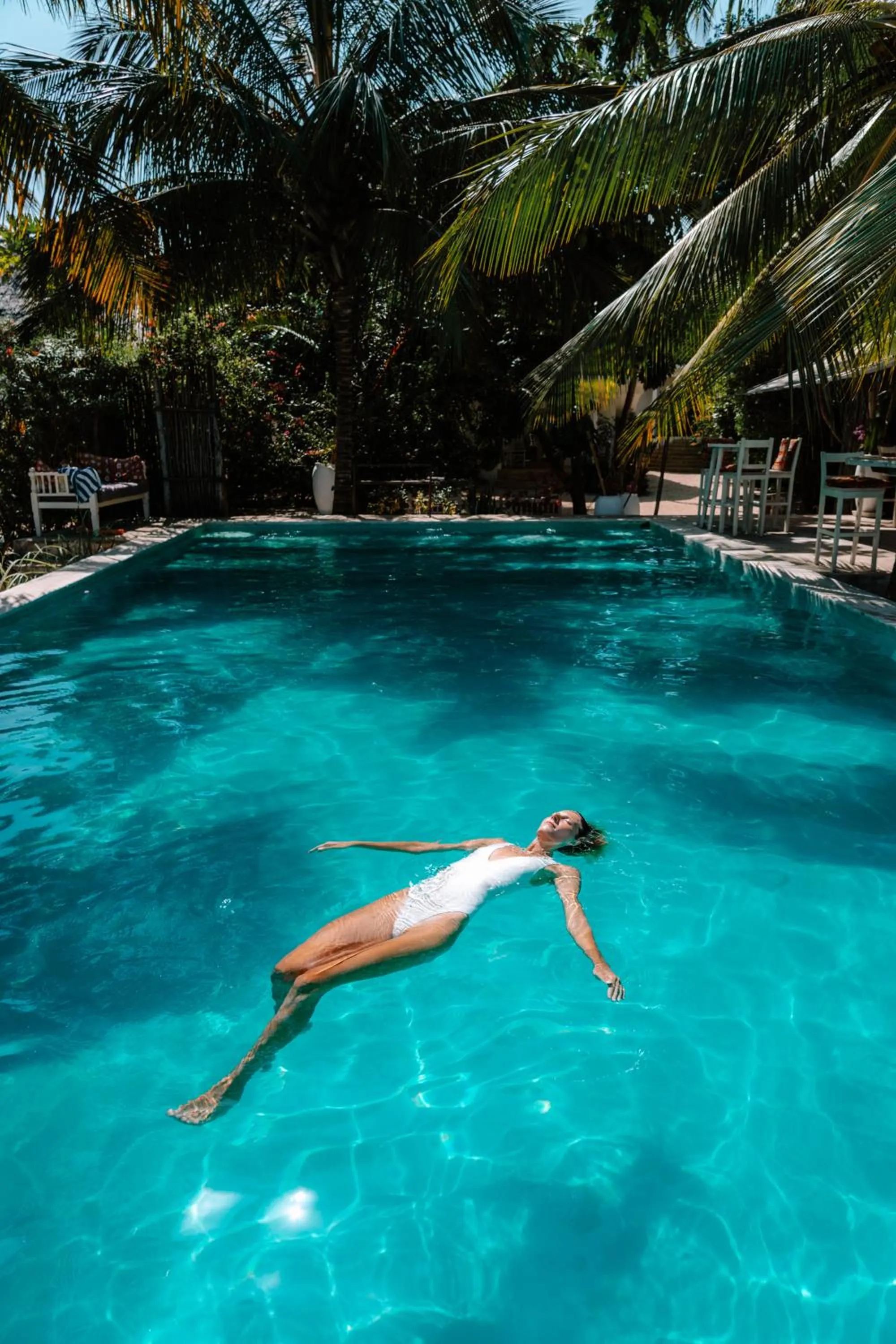 Swimming pool in Sharazad Boutique Hotel