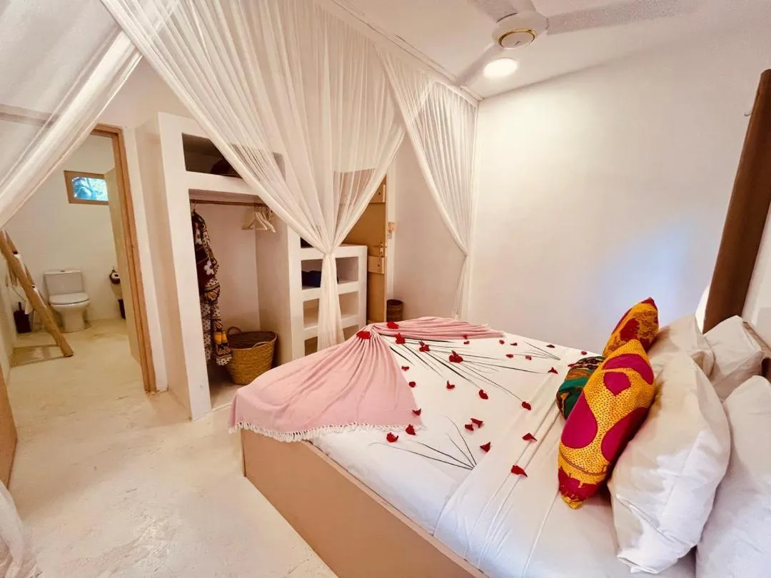 Bed in Sharazad Boutique Hotel
