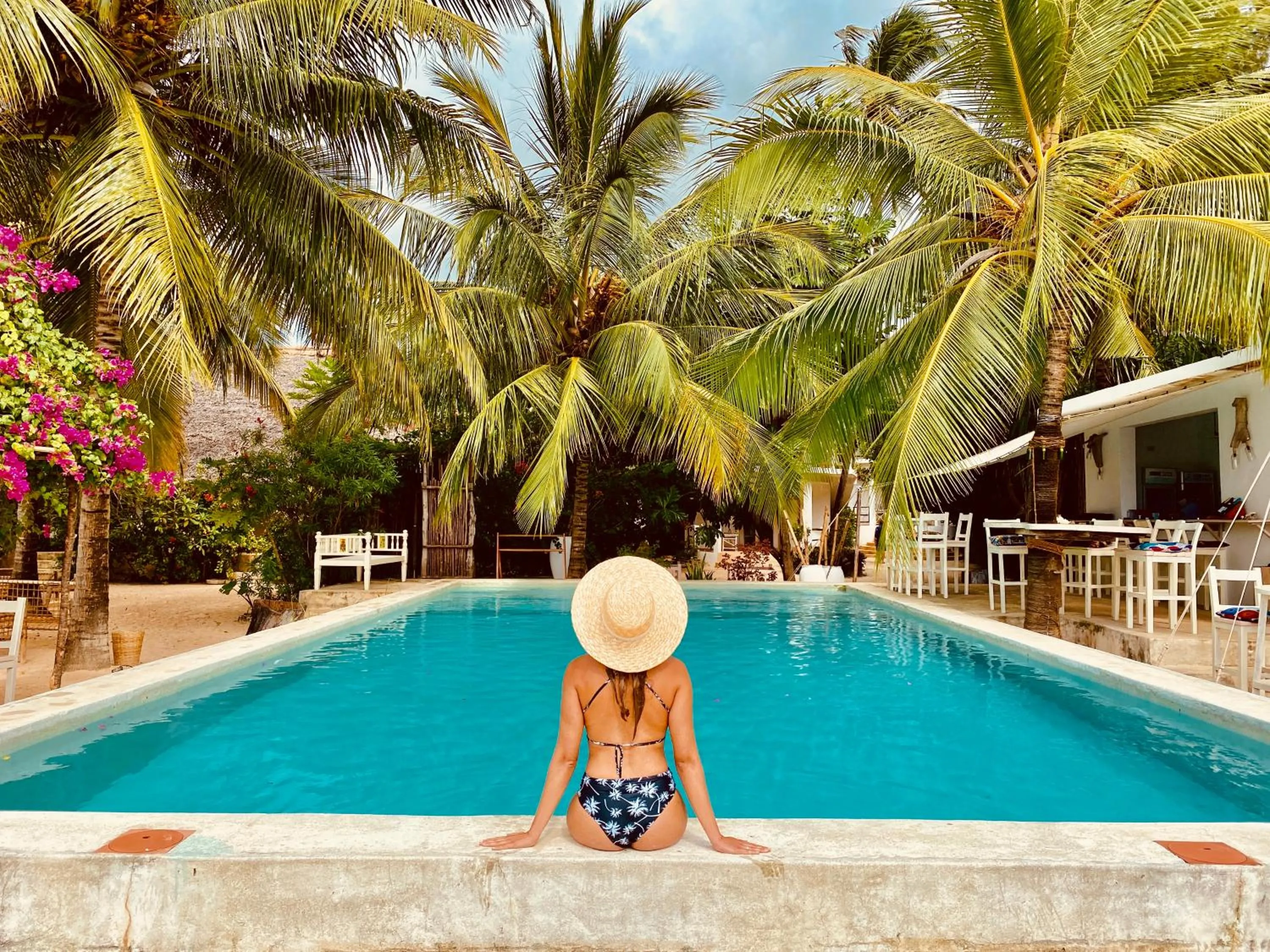 Swimming pool in Sharazad Boutique Hotel