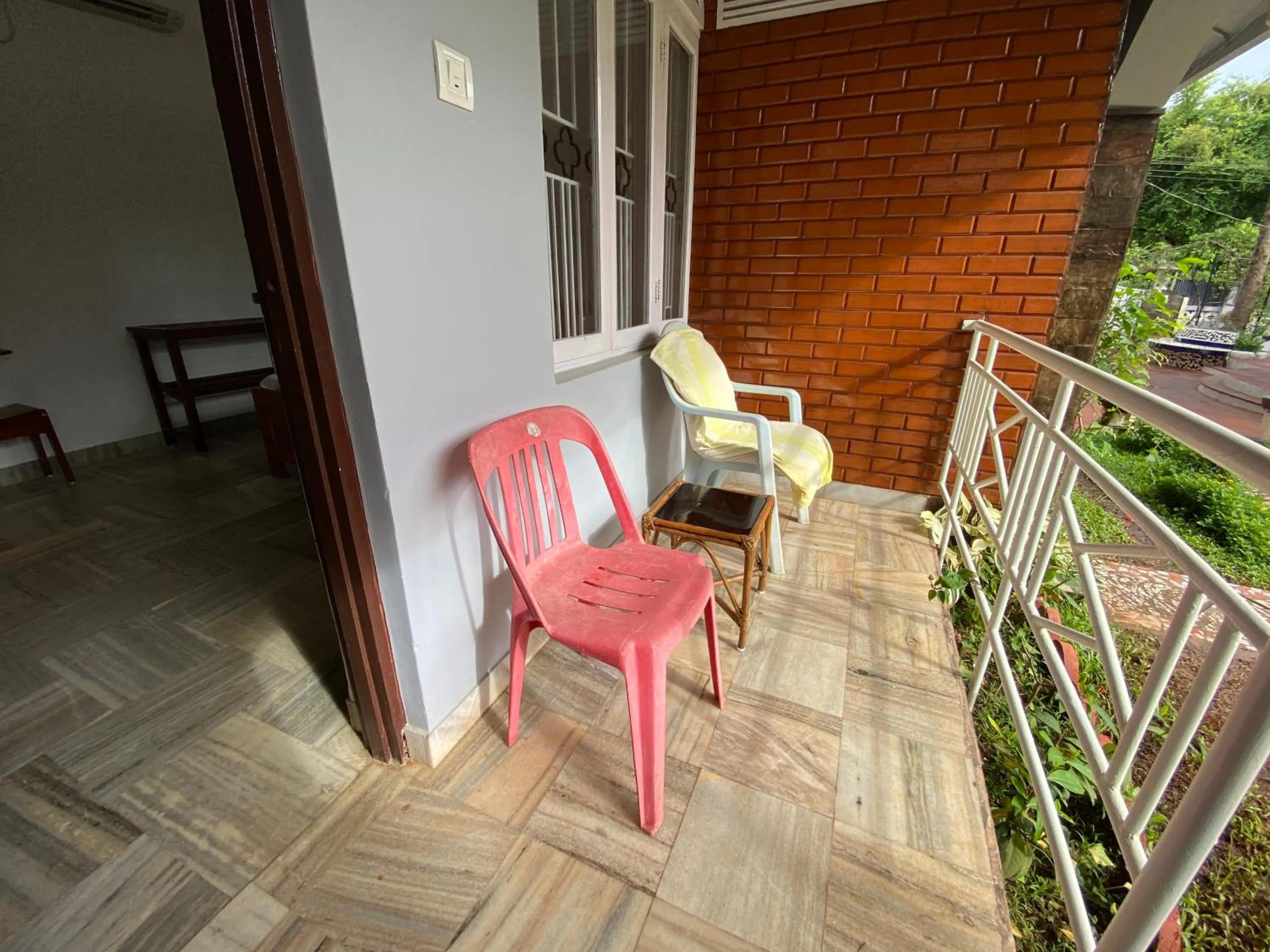 Balcony/Terrace in Peravel Beach Holiday Home