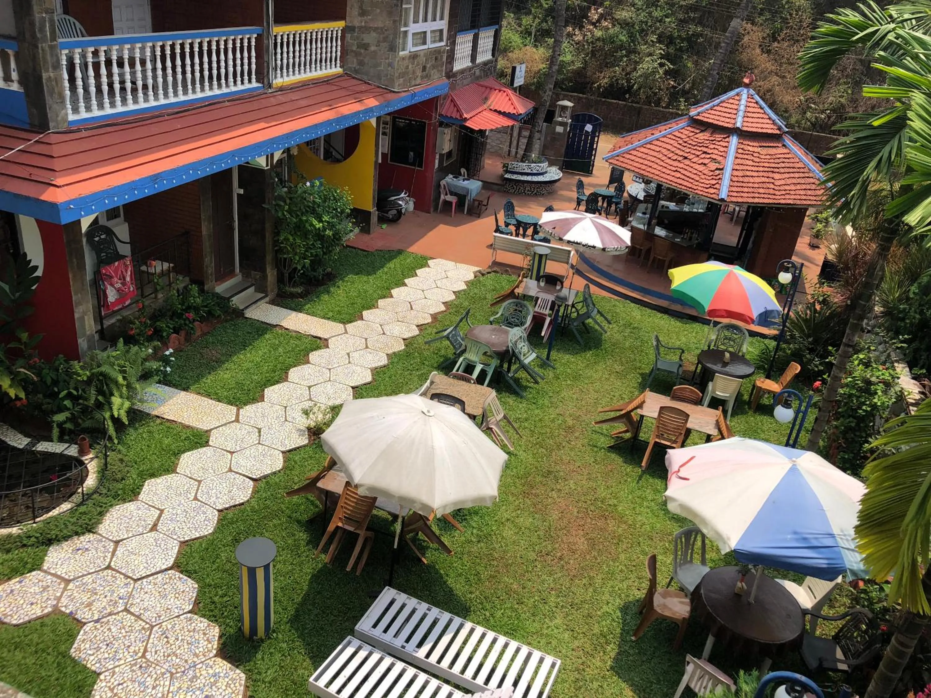 Bird's eye view in Peravel Beach Holiday Home