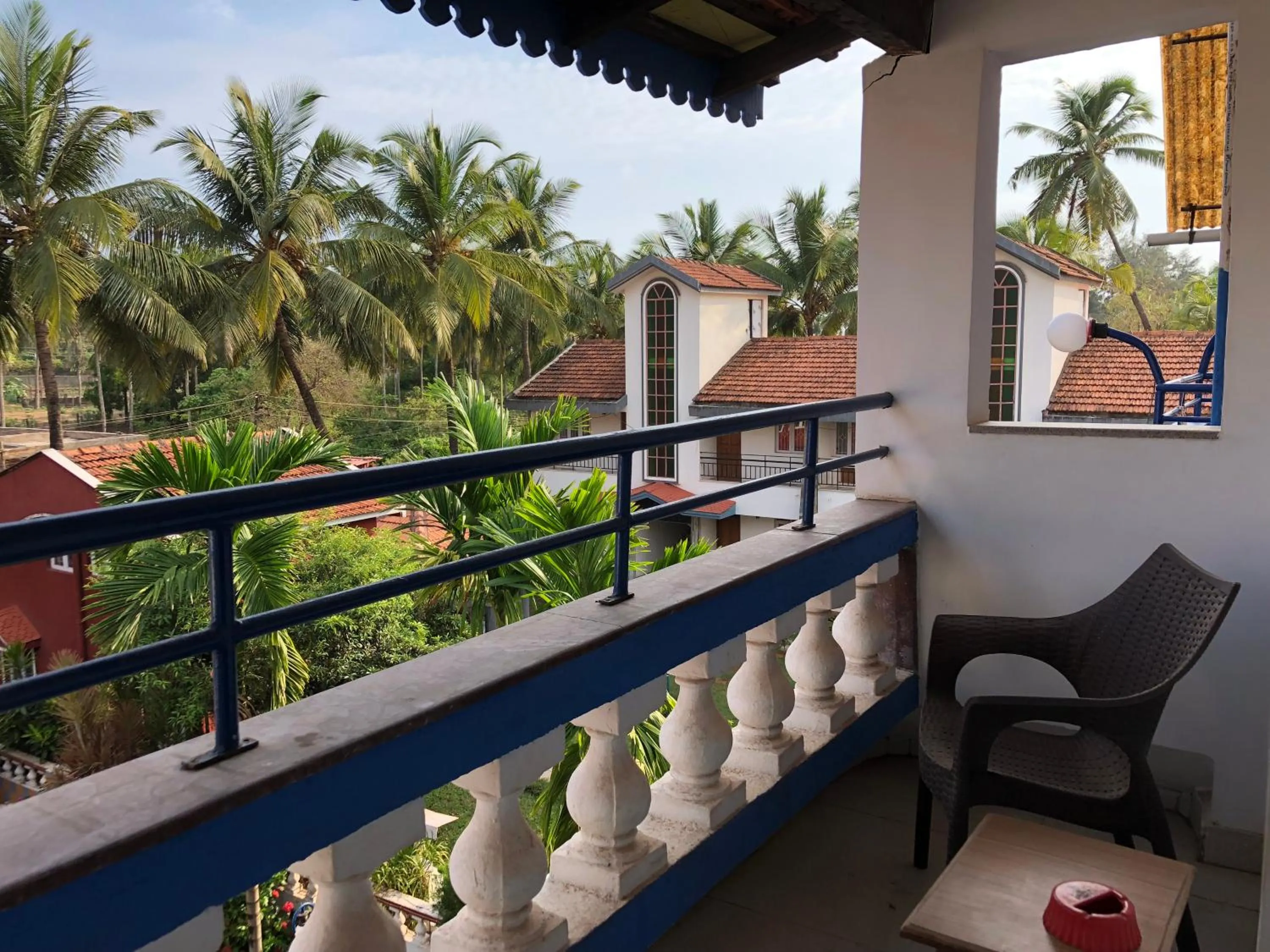 Balcony/Terrace in Peravel Beach Holiday Home