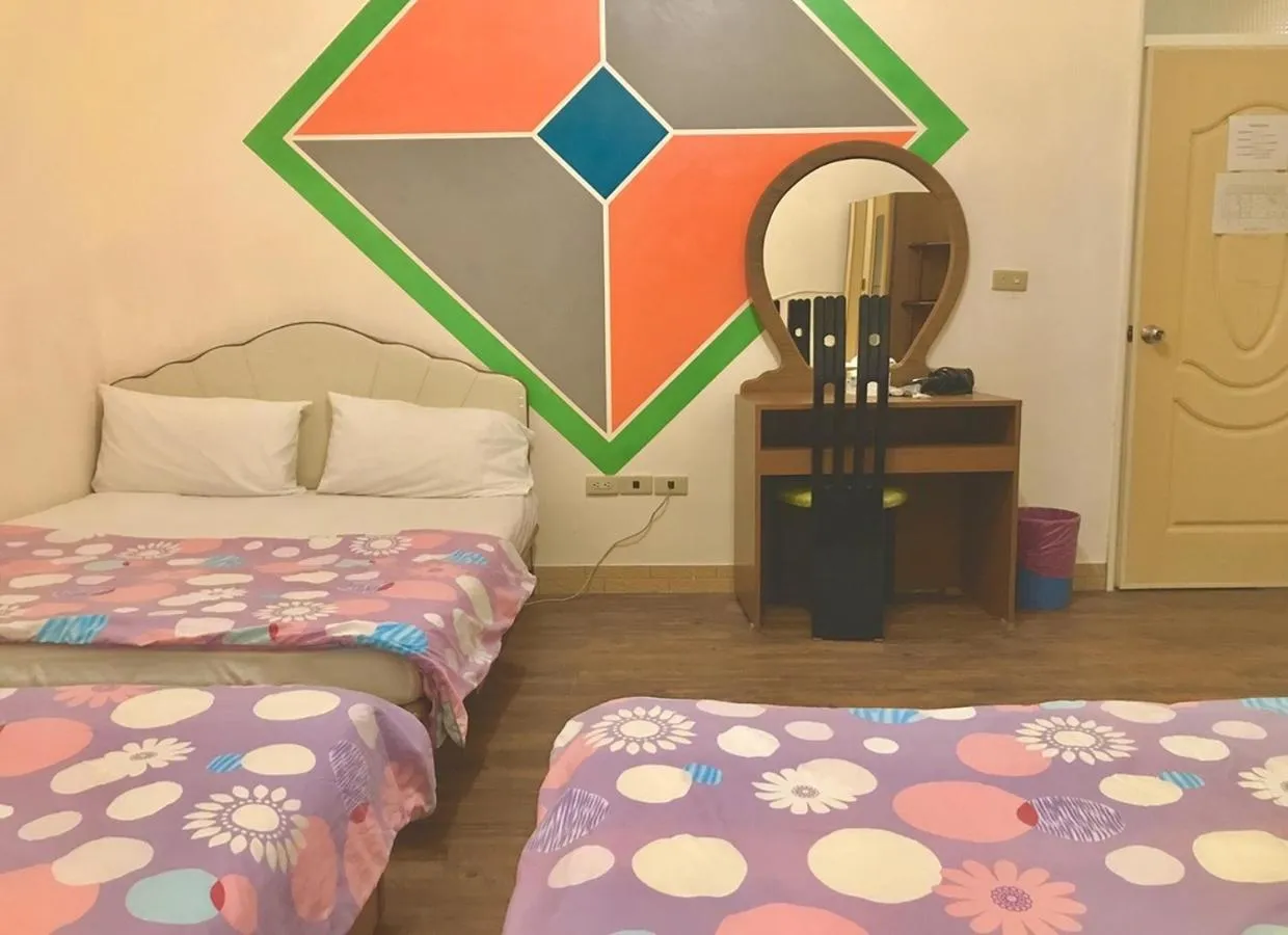 Bed in Fu Yuan B&B