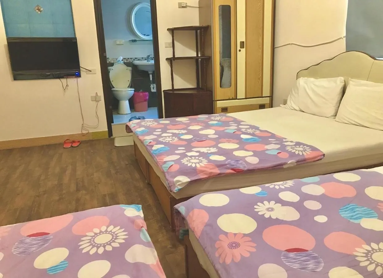 Bed in Fu Yuan B&B