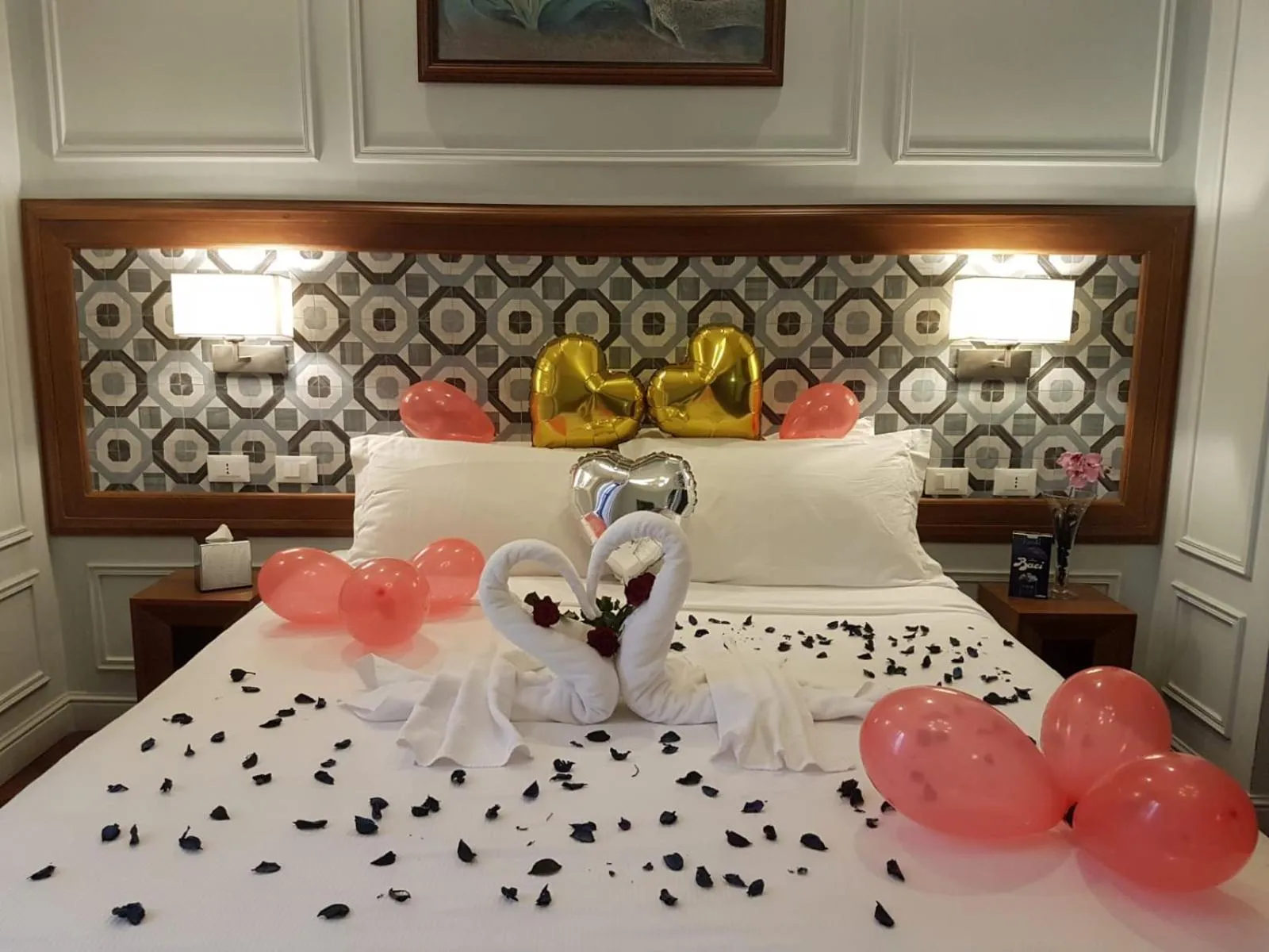 Bedroom, Bed in Navona Central Suites