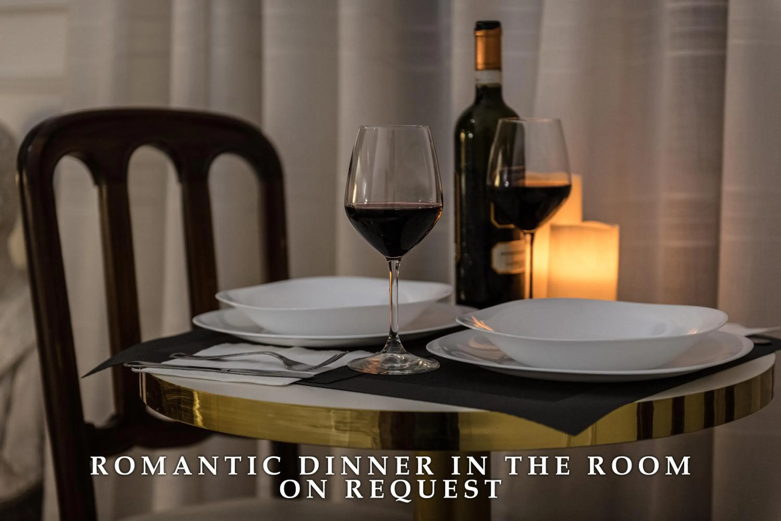 Food and drinks in Navona Central Suites