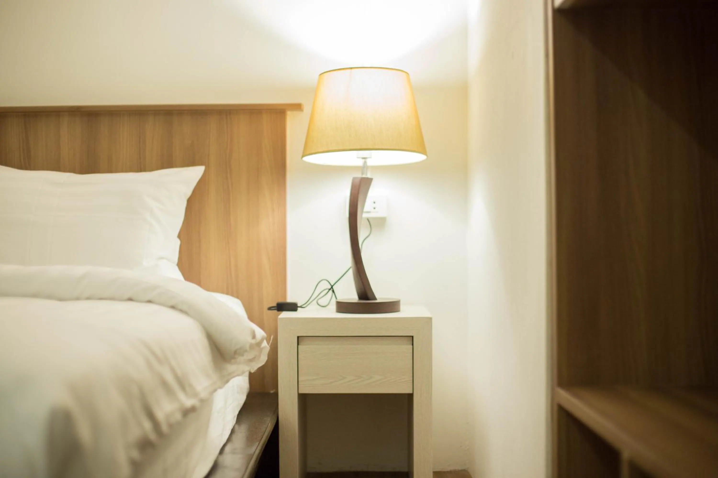 Decorative detail, Bed in A Plus Hotel