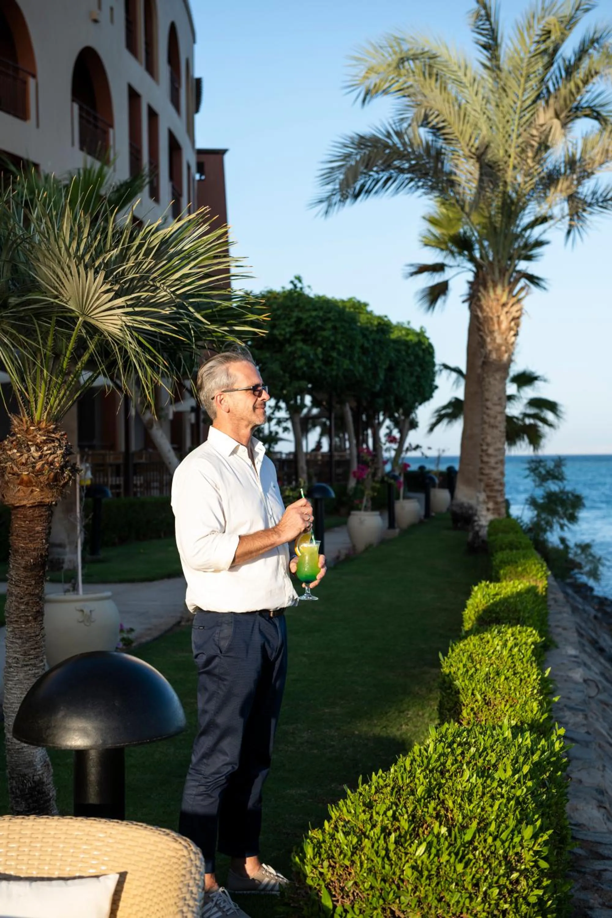 Balcony/Terrace in Three Corners Ocean View El Gouna - Adults Only