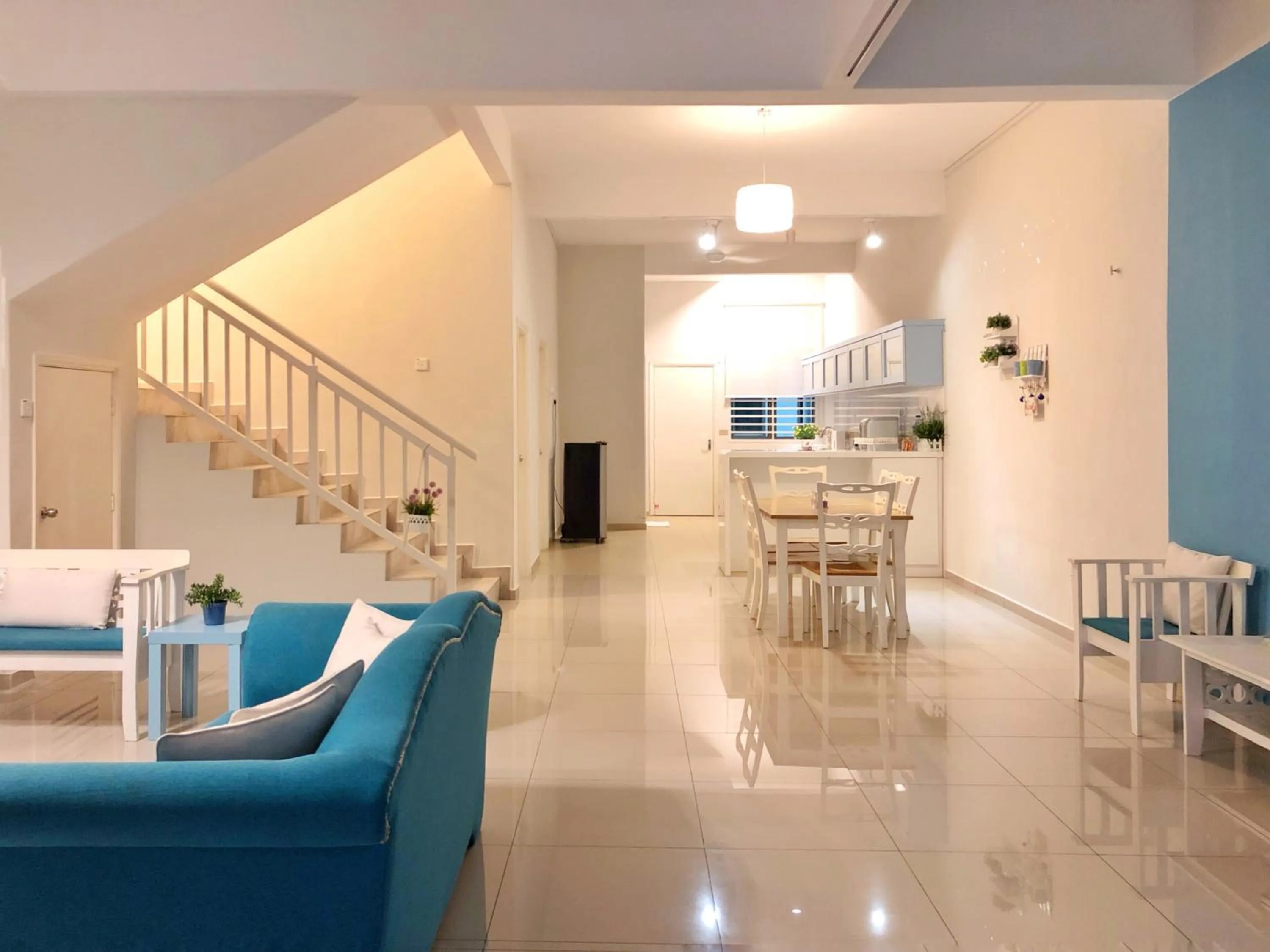 Living room in The Bliss Malacca