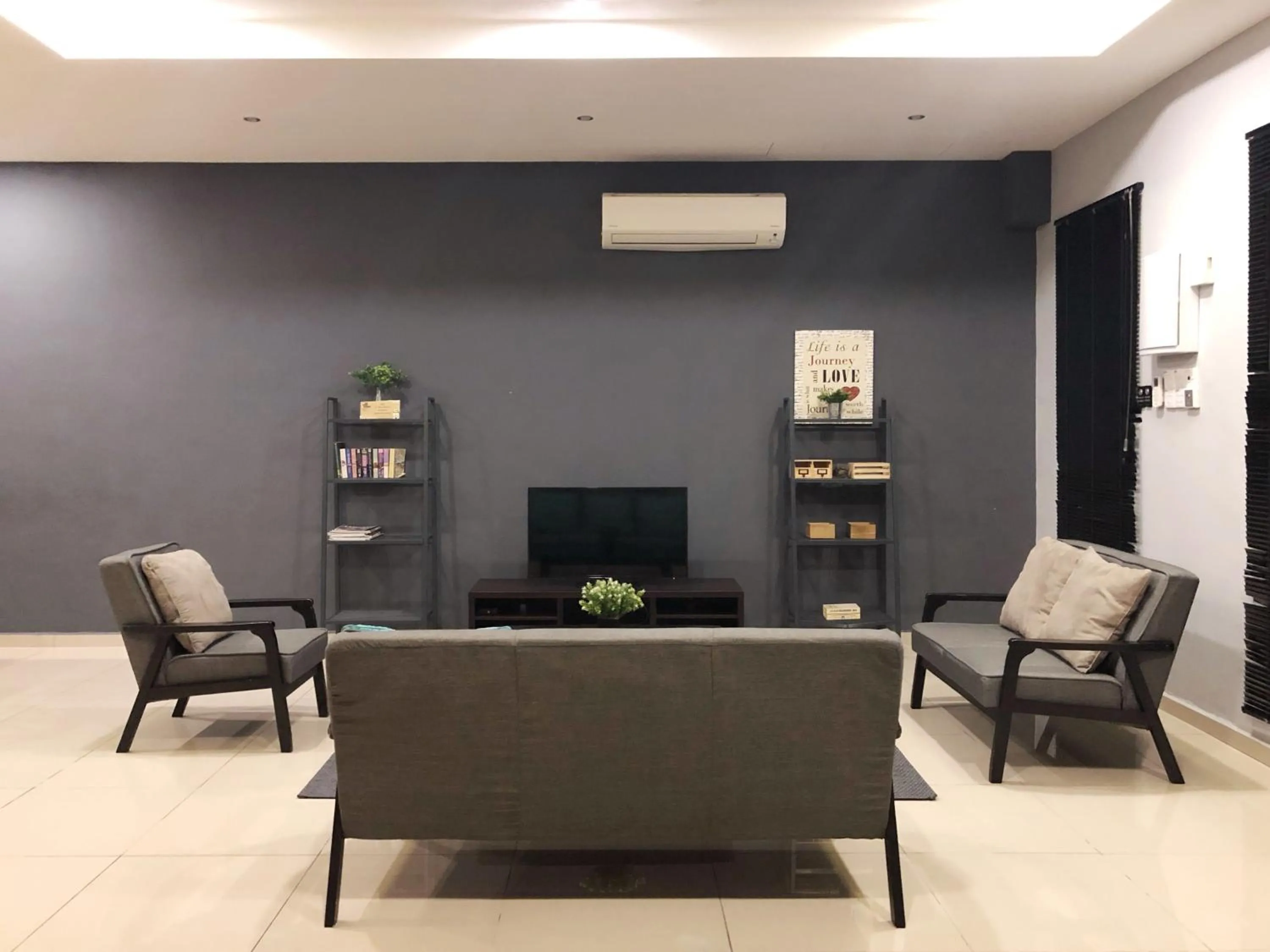 Living room in The Bliss Malacca