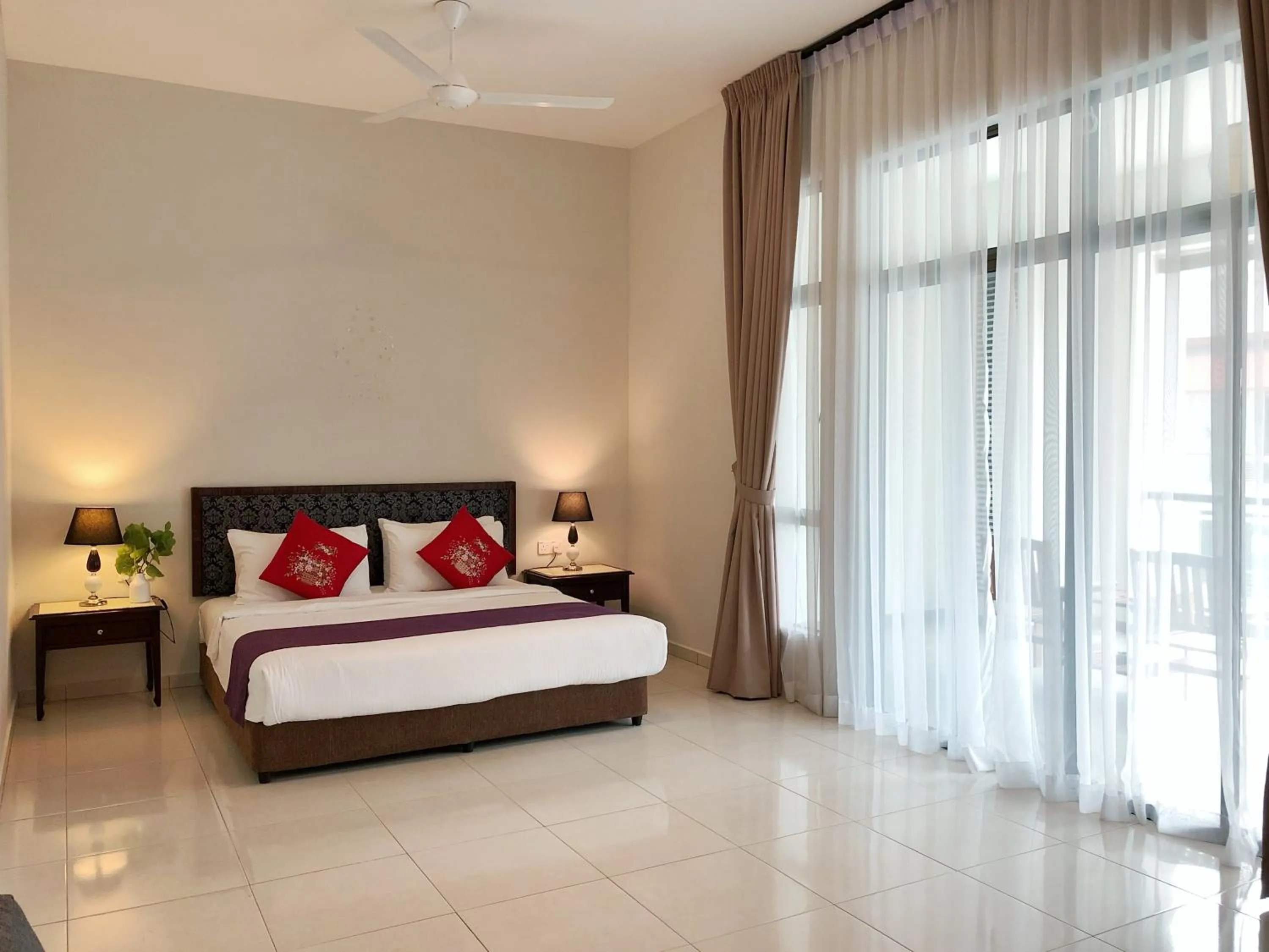 Bedroom in The Bliss Malacca