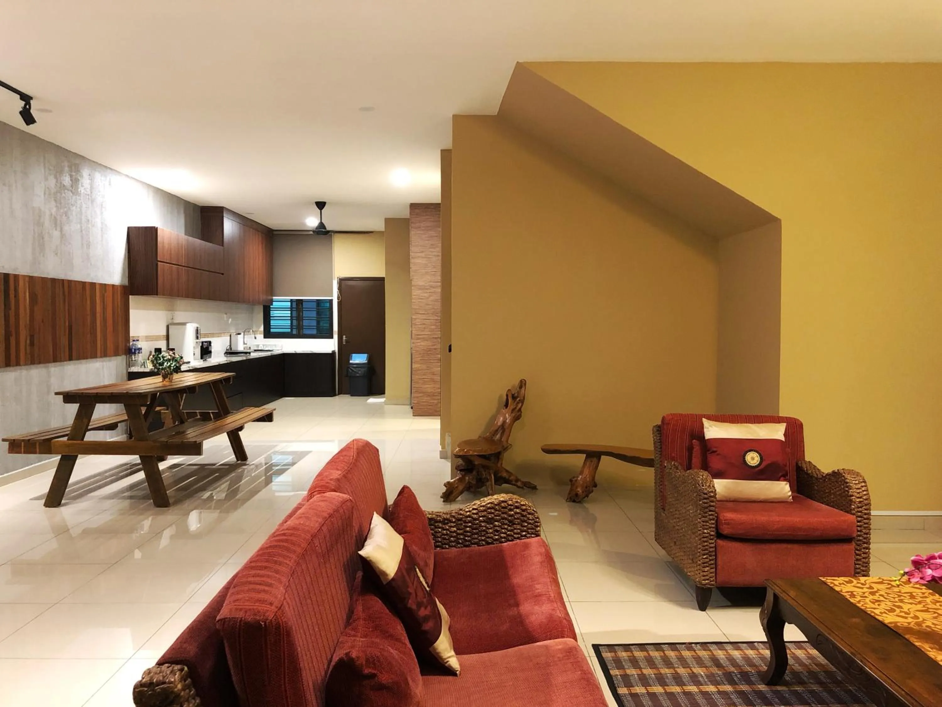 Living room in The Bliss Malacca