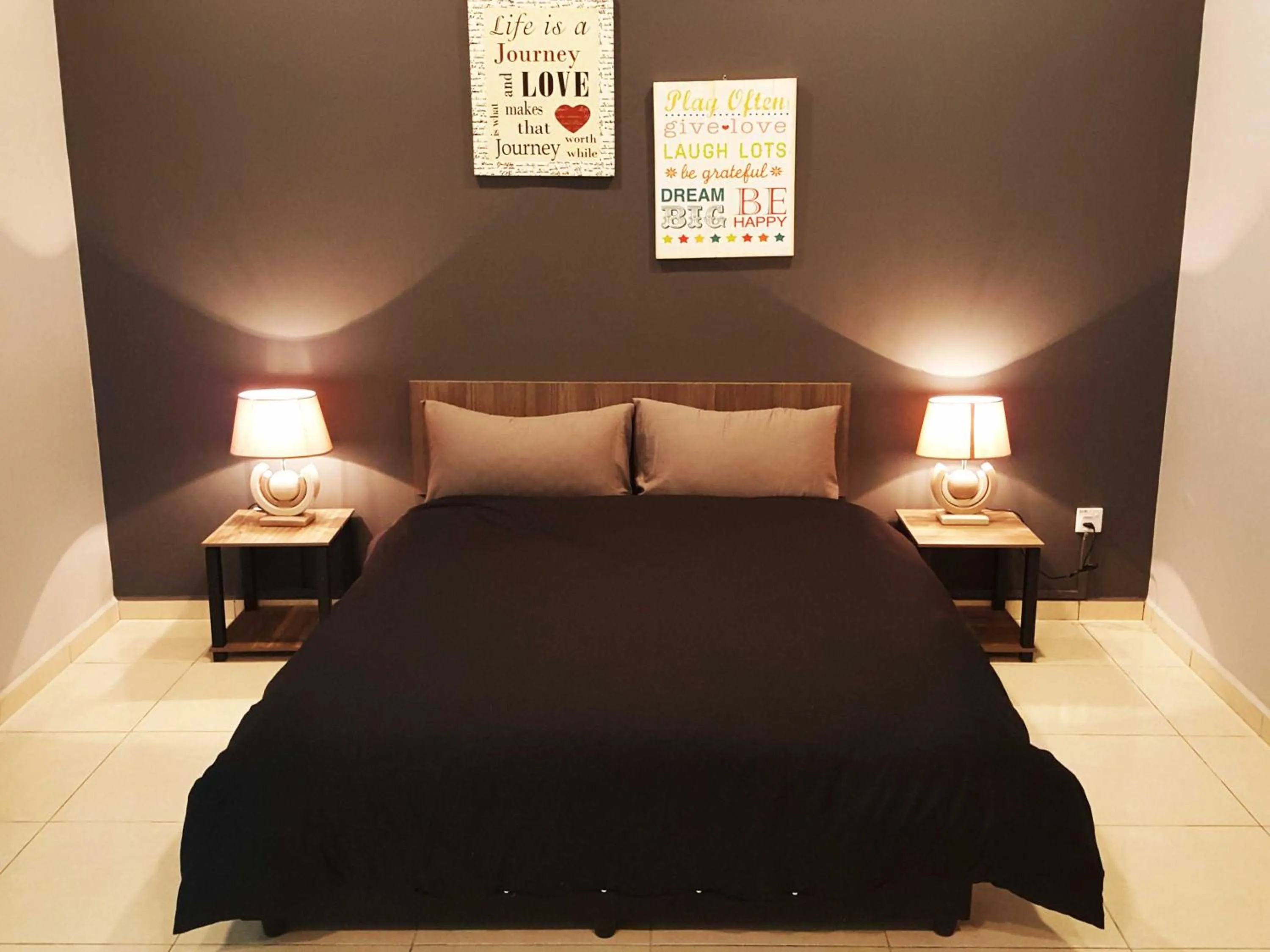 Bedroom in The Bliss Malacca