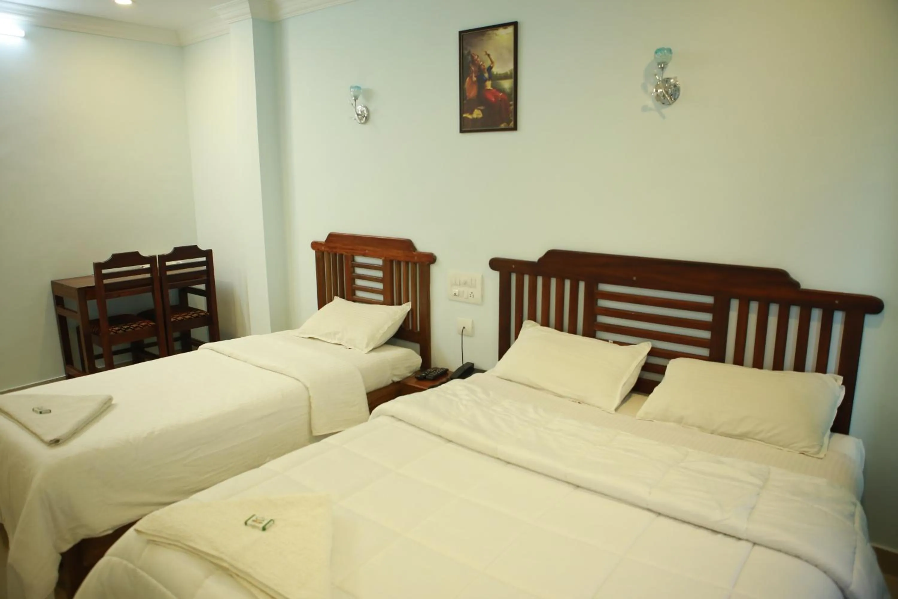 Bed in Anna Residency