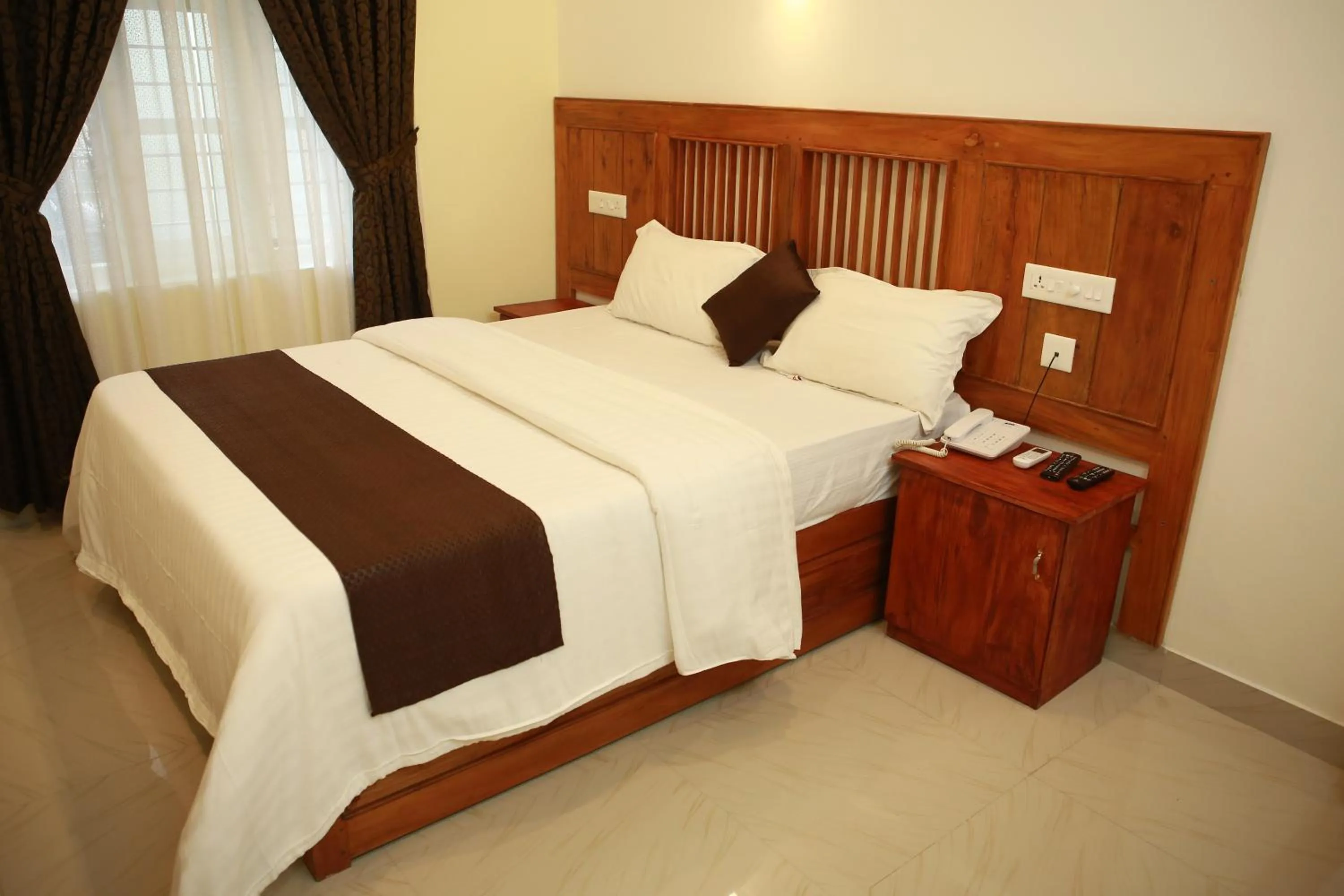 Bed in Anna Residency