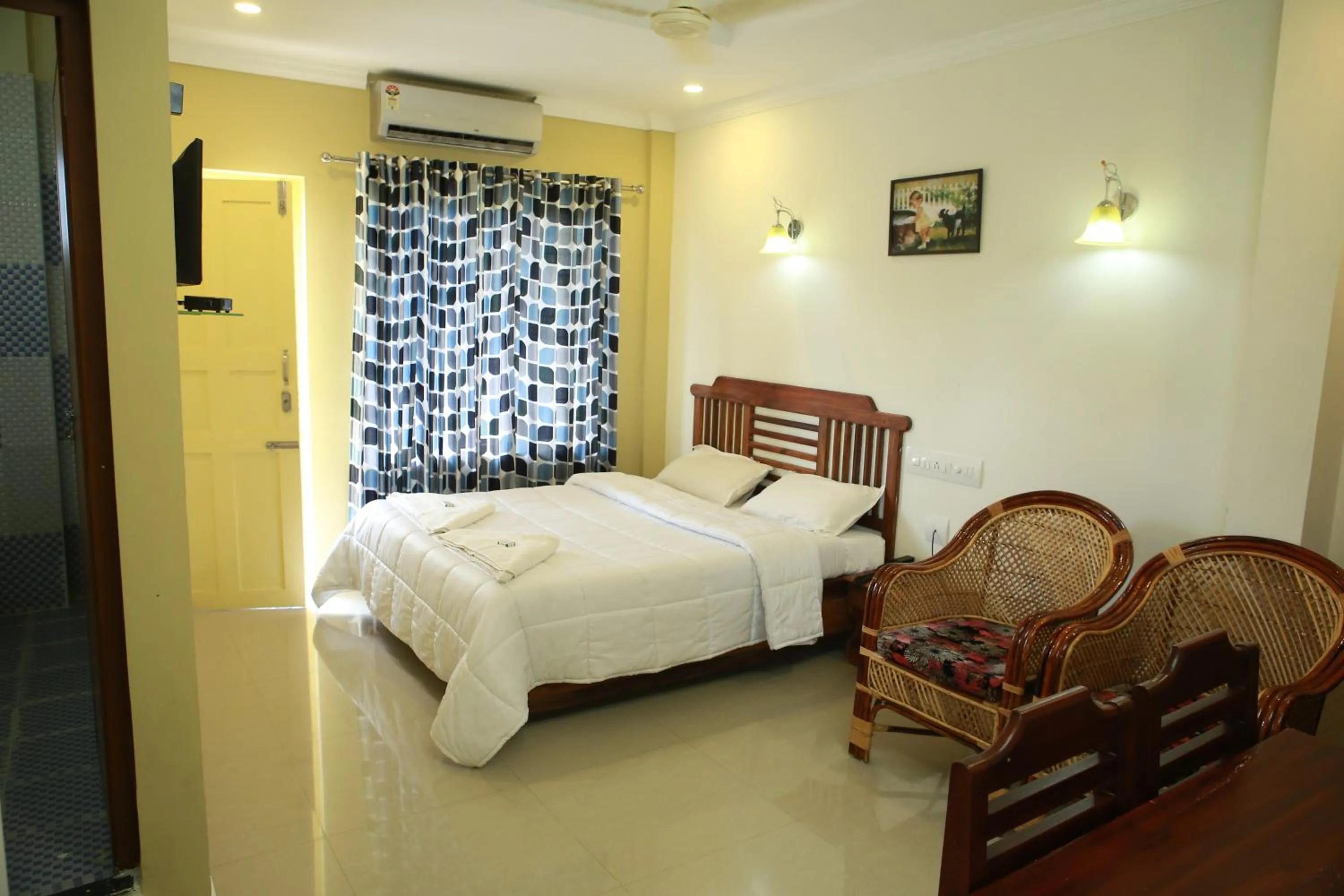 Bed in Anna Residency