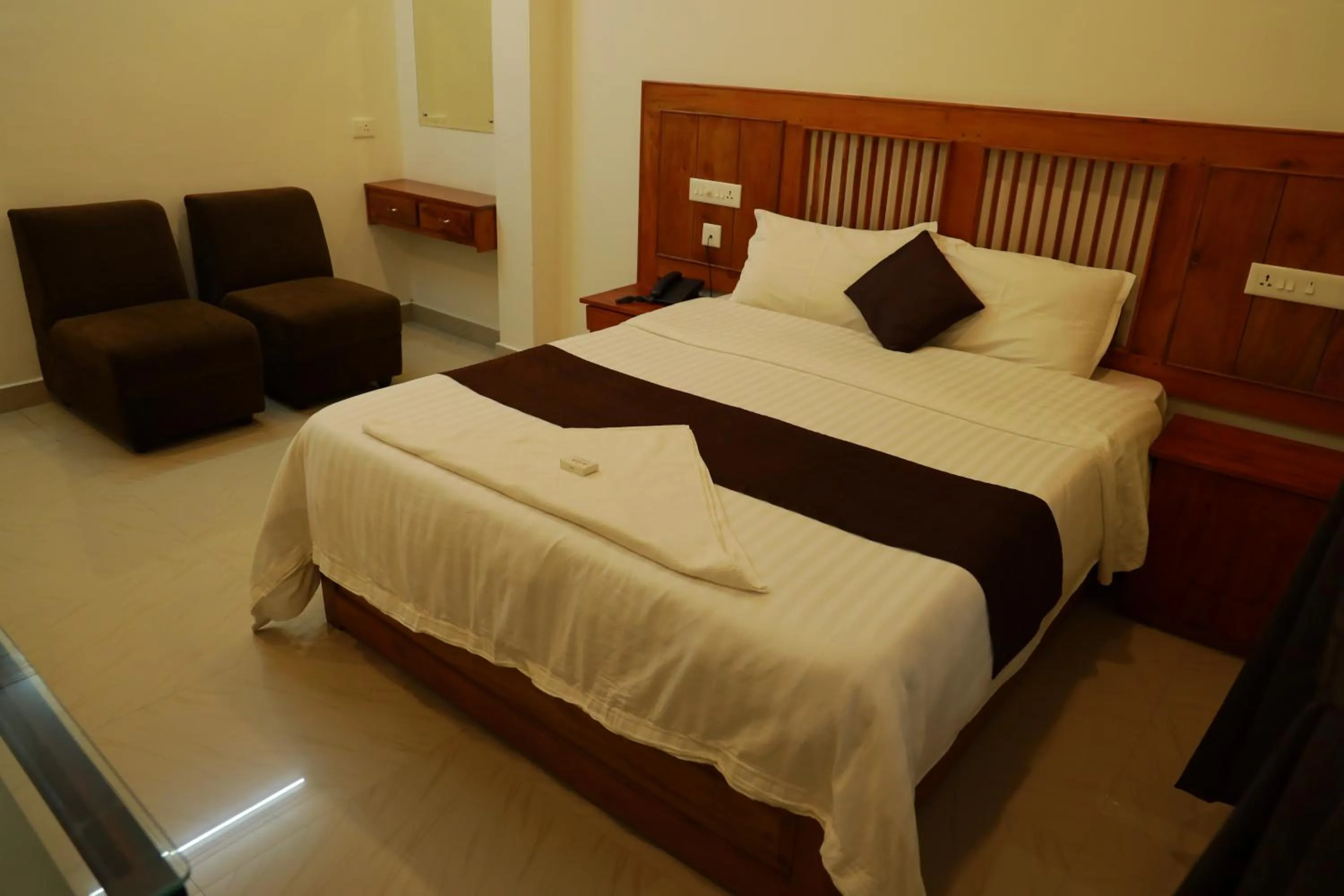 Bed in Anna Residency