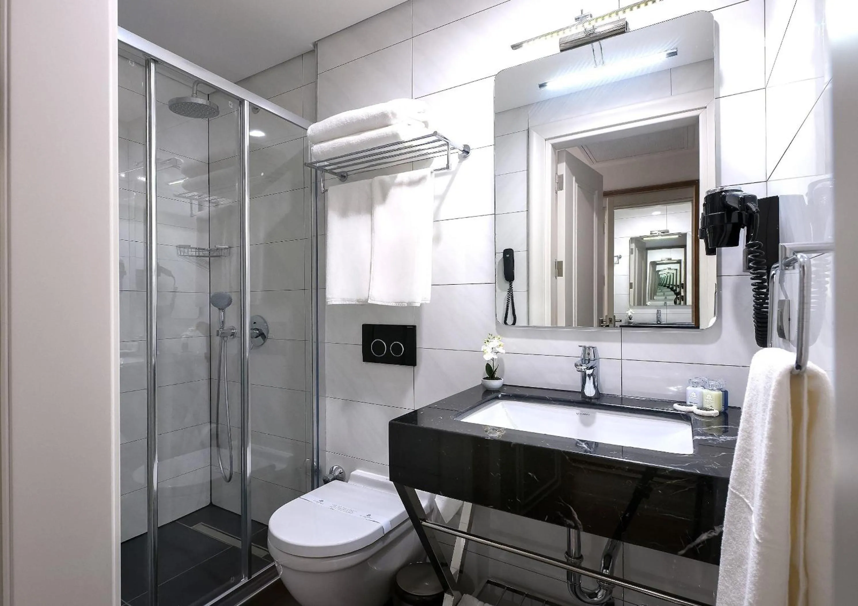 Shower in Le Petit Palace Hotel - Special Category