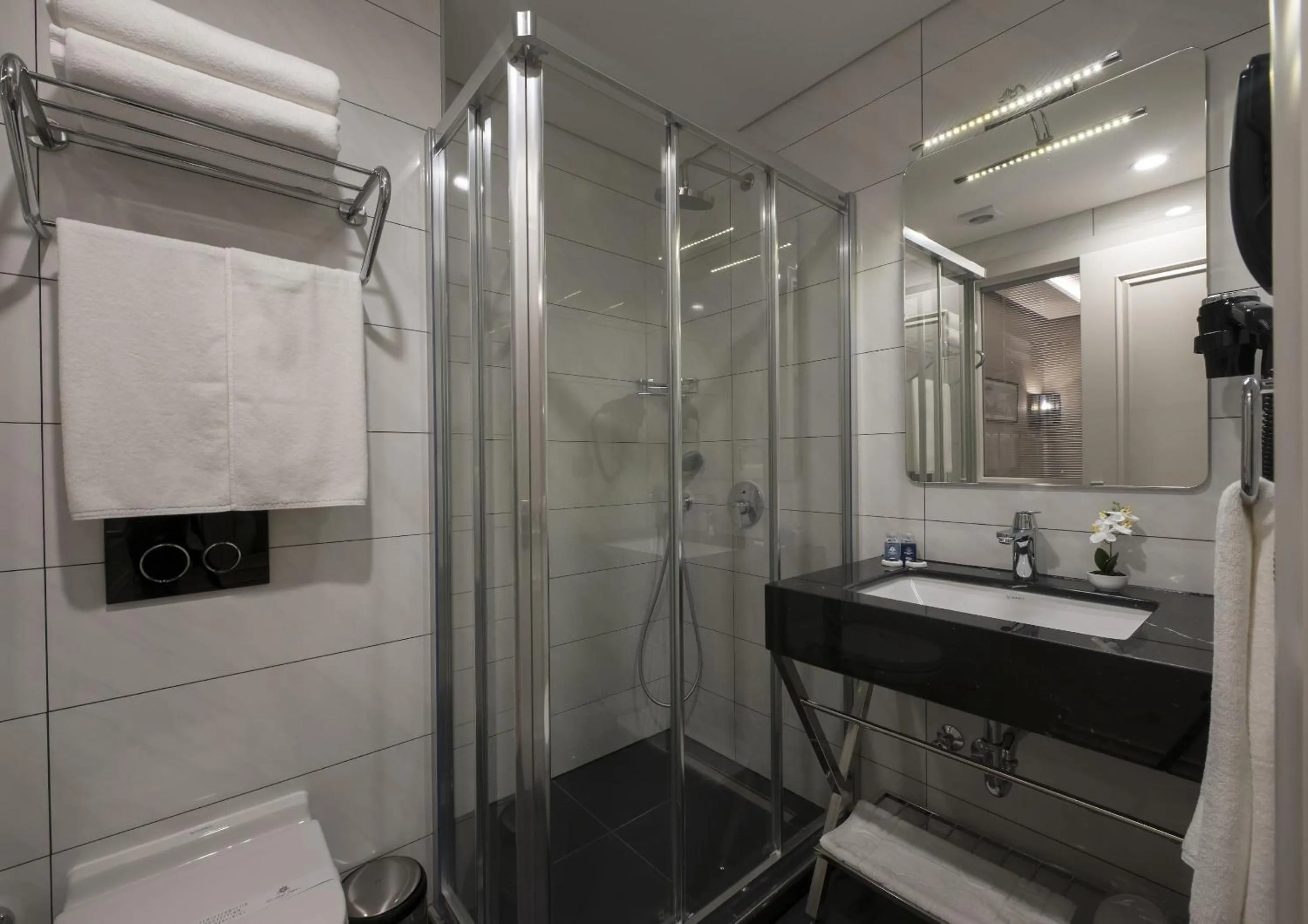 Shower in Le Petit Palace Hotel - Special Category
