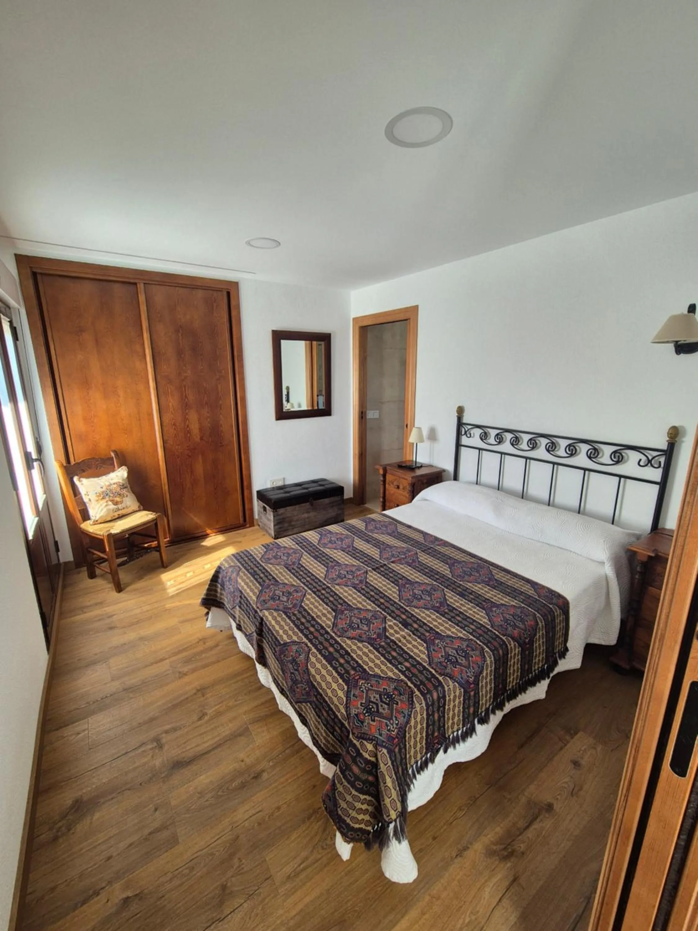 Bedroom, Bed in Apartamentos Rio Almar