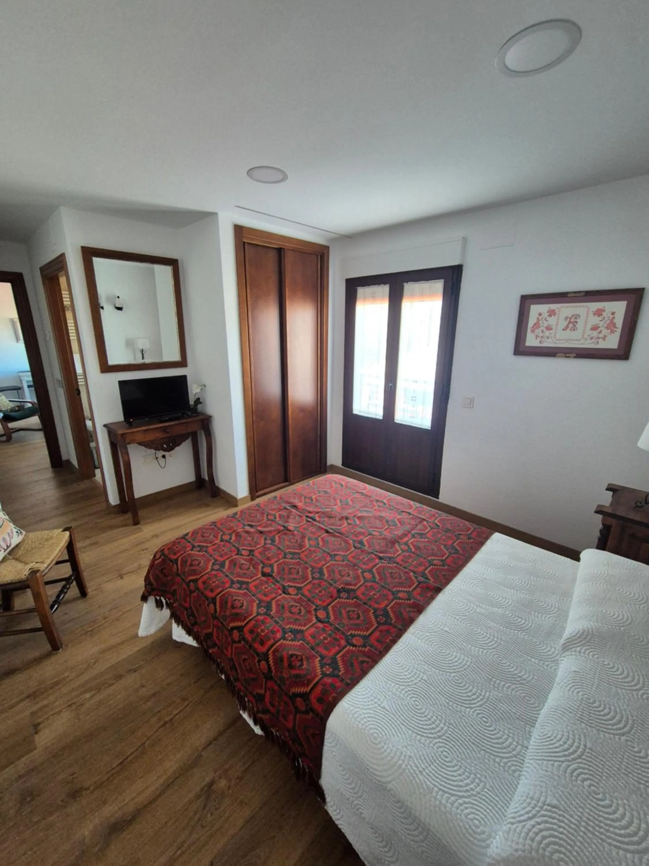 Bedroom, Bed in Apartamentos Rio Almar