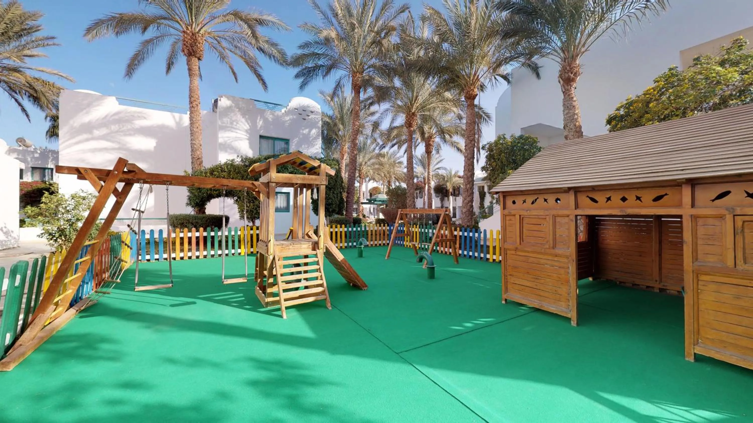 Children play ground in Falcon Hills Hotel