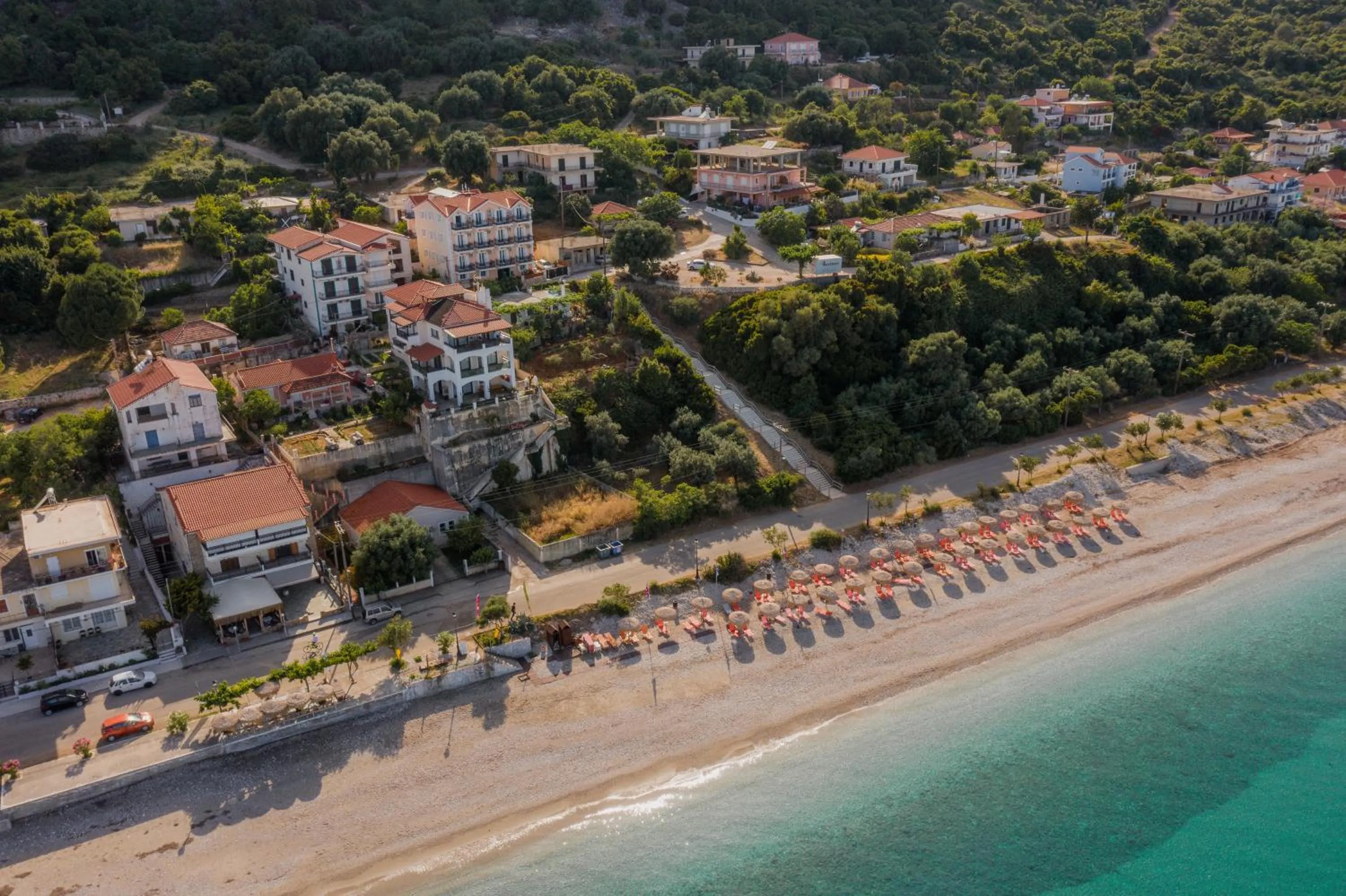 Bird's eye view in Stellatos House