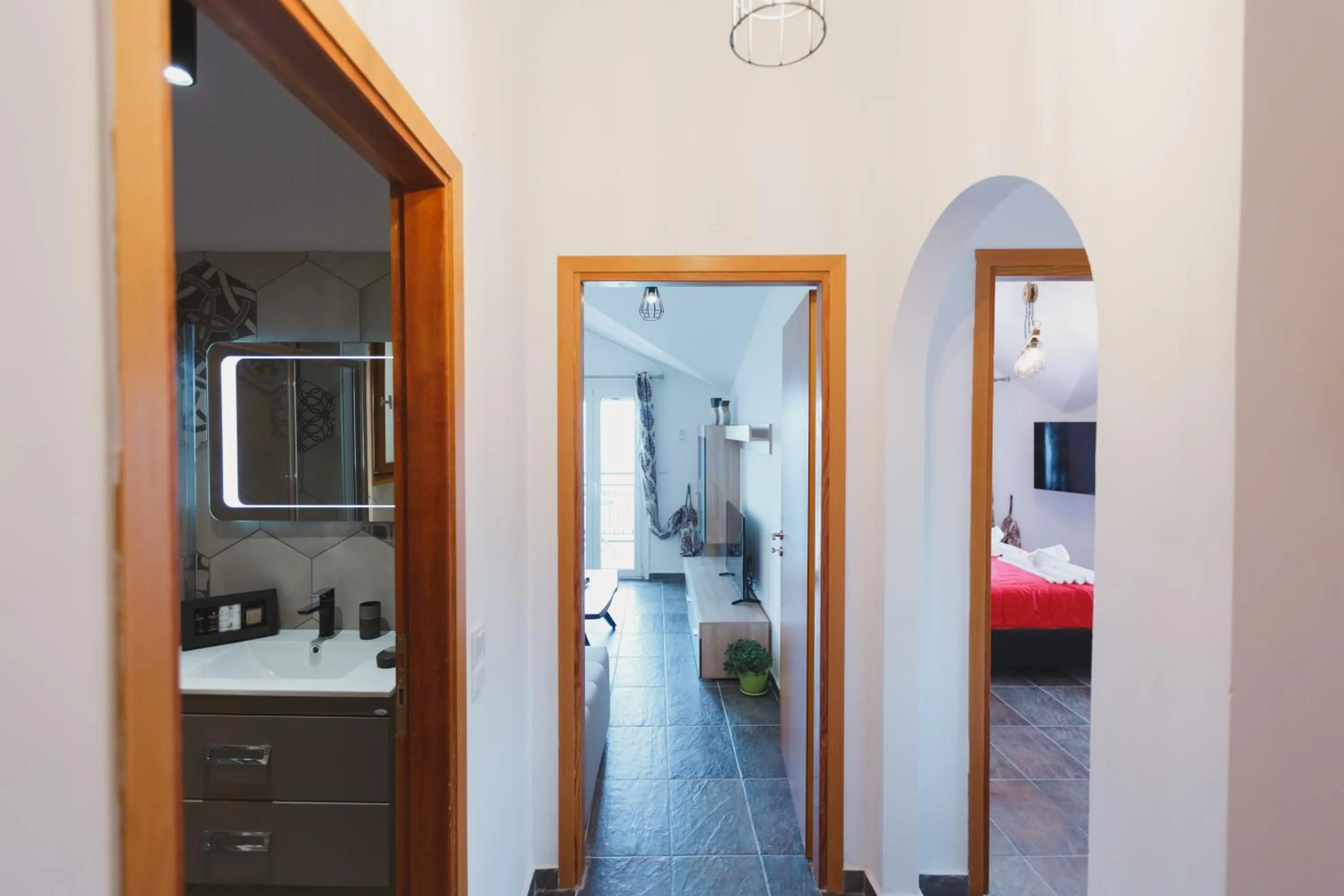 Area and facilities, Bed in Stellatos House