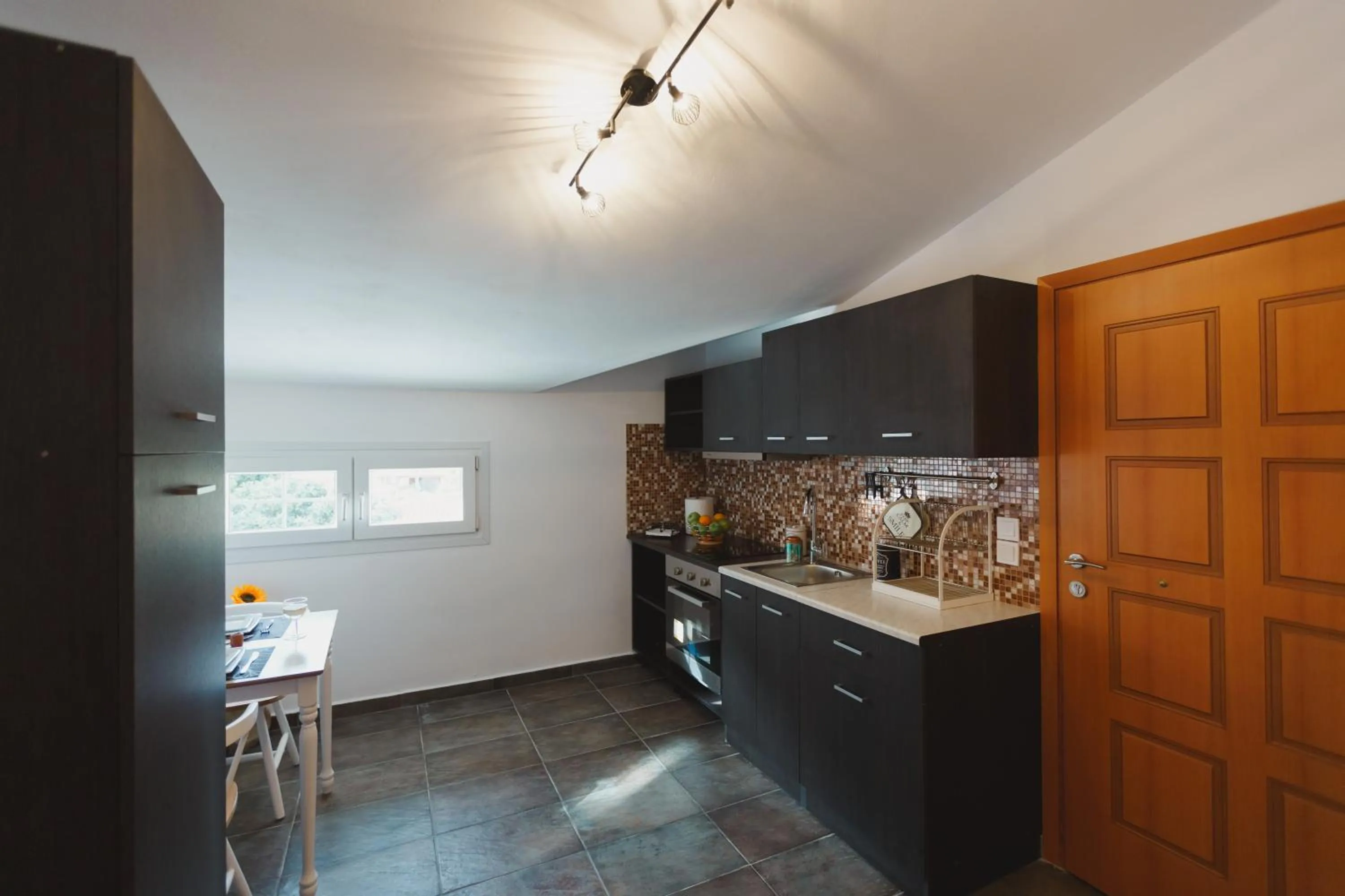 Kitchen or kitchenette in Stellatos House