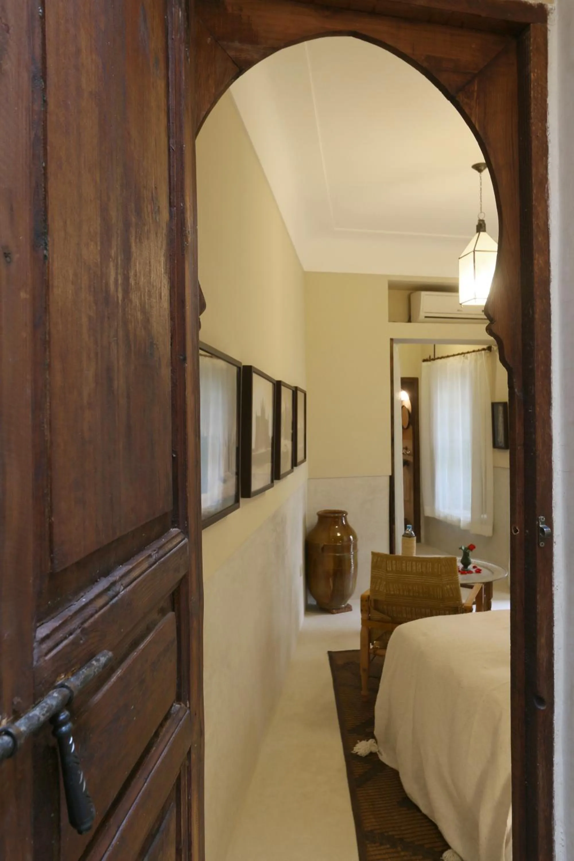 Decorative detail, Bed in Riad Dar Ayur