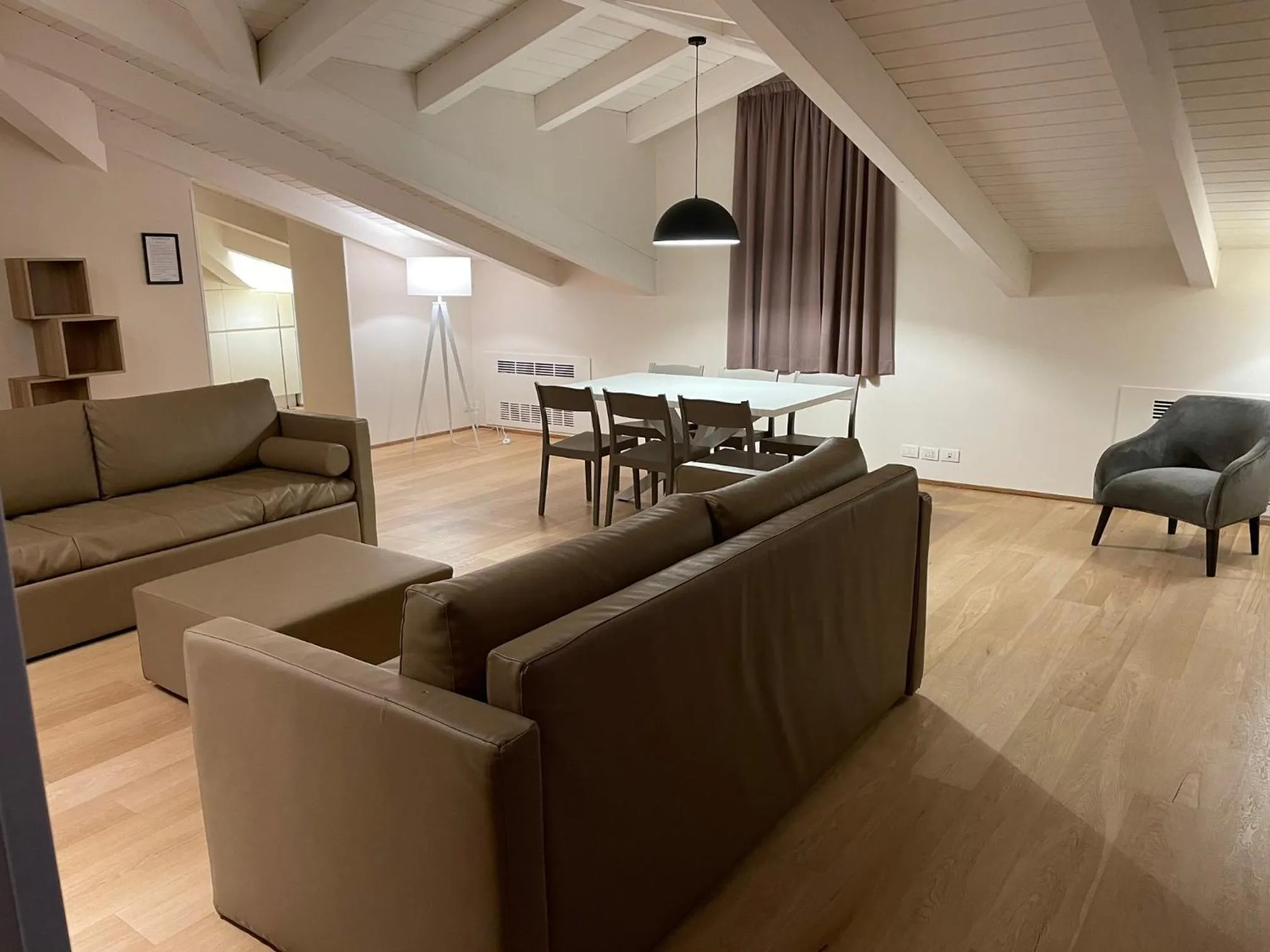 Living room in Ceccarini Suite