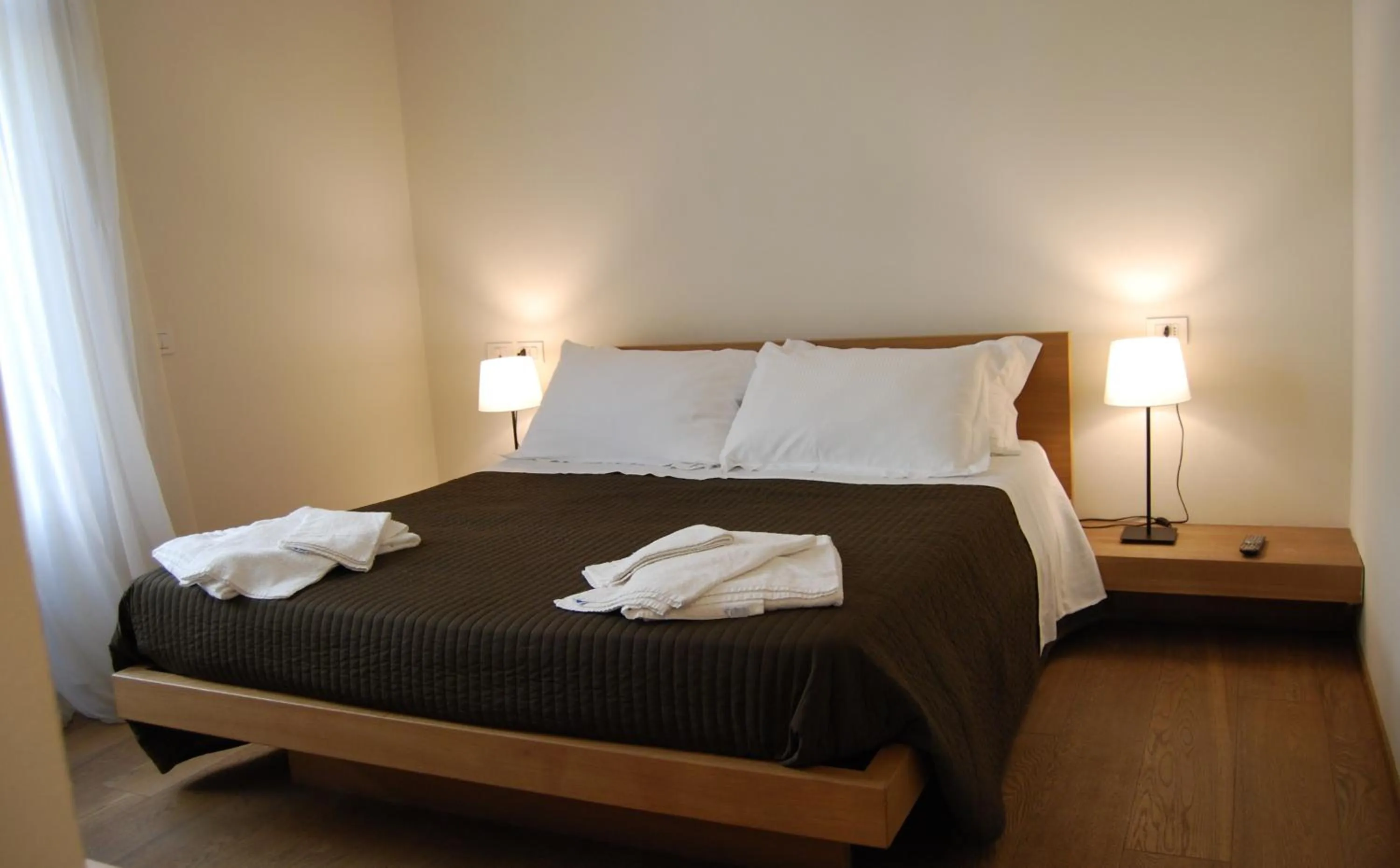 Bed in Ceccarini Suite